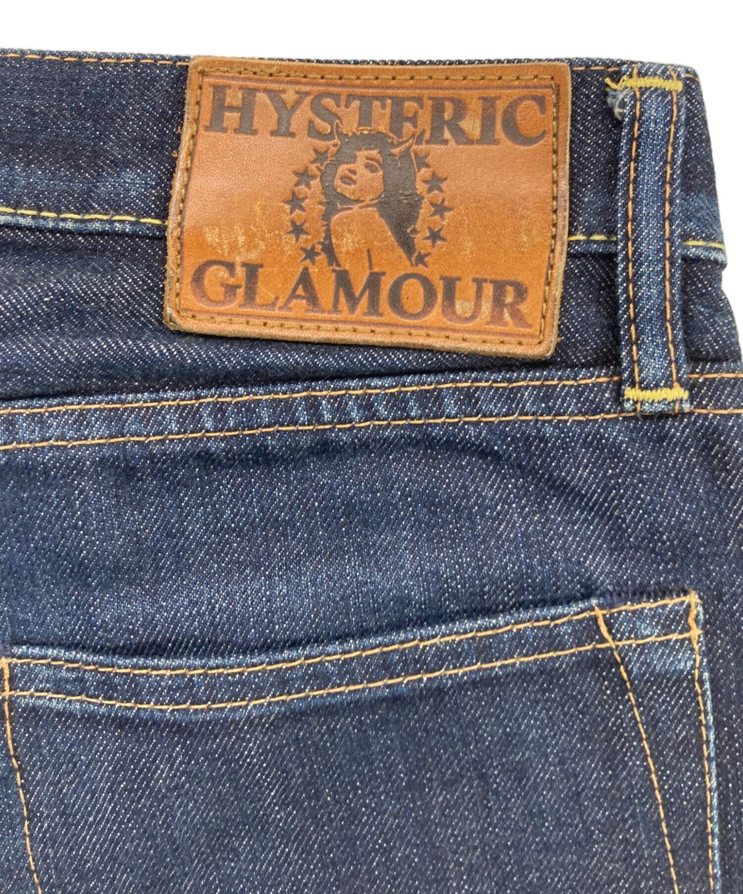 [Pre-owned] Hysteric Glamour Studded selvedge denim pants 0201AP10