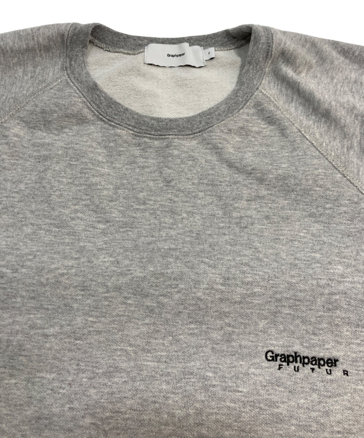 [Pre-owned] Graphpaper Compact Terry Crew Sweatshirt GU214-70028