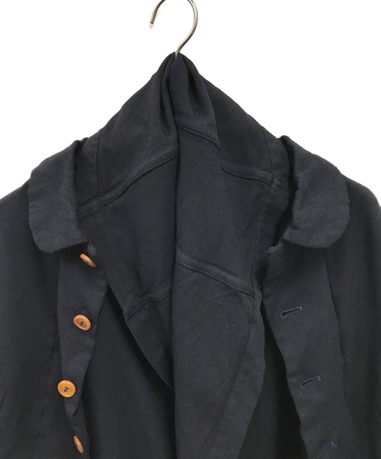 [Pre-owned] COMME des GARCONS COMME des GARCONS 2-piece tailored, shaped design, hooded coat/RJ-C015 RJ-C015