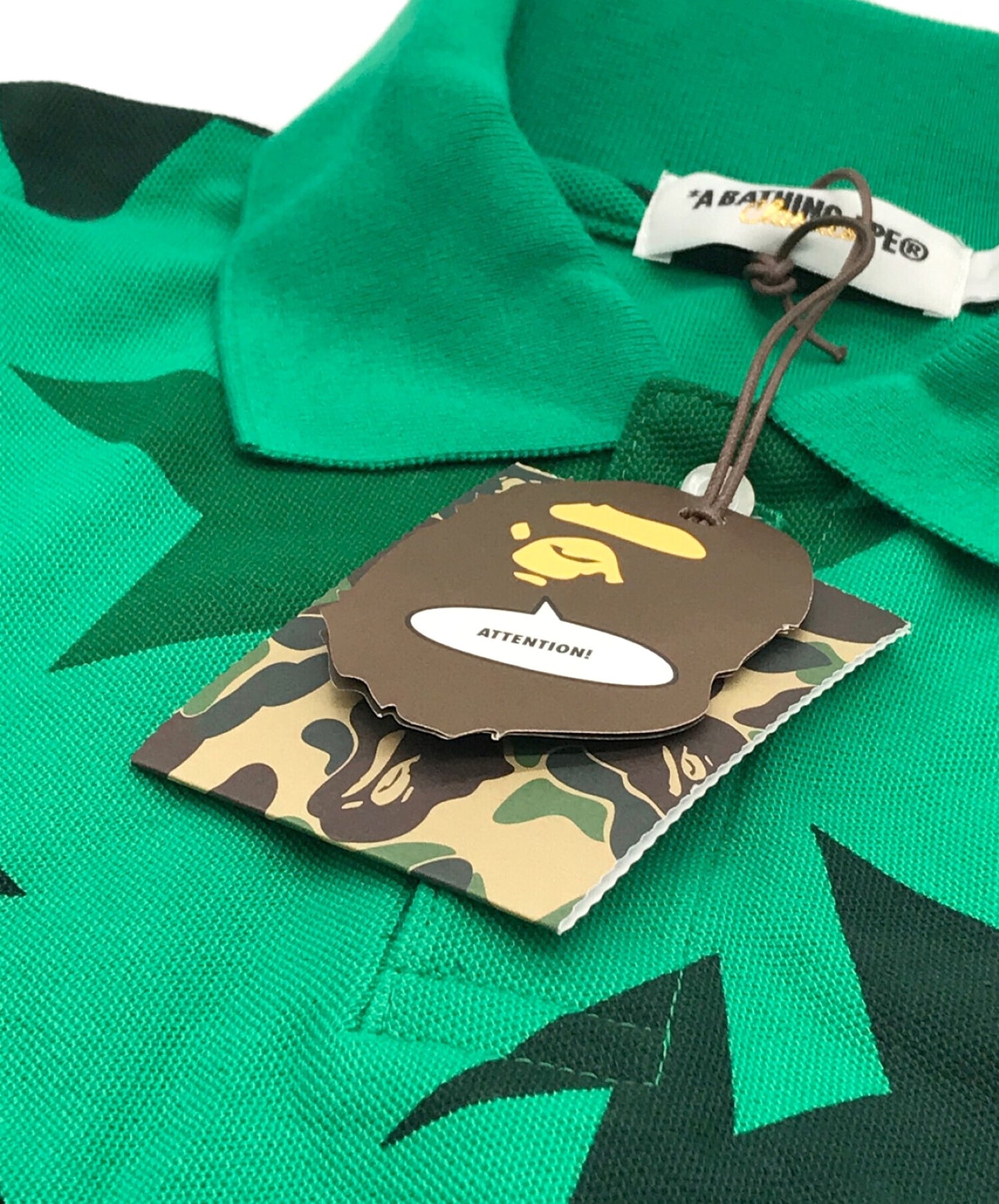 [Pre-owned] A BATHING APE Ape Star Polo Shirt