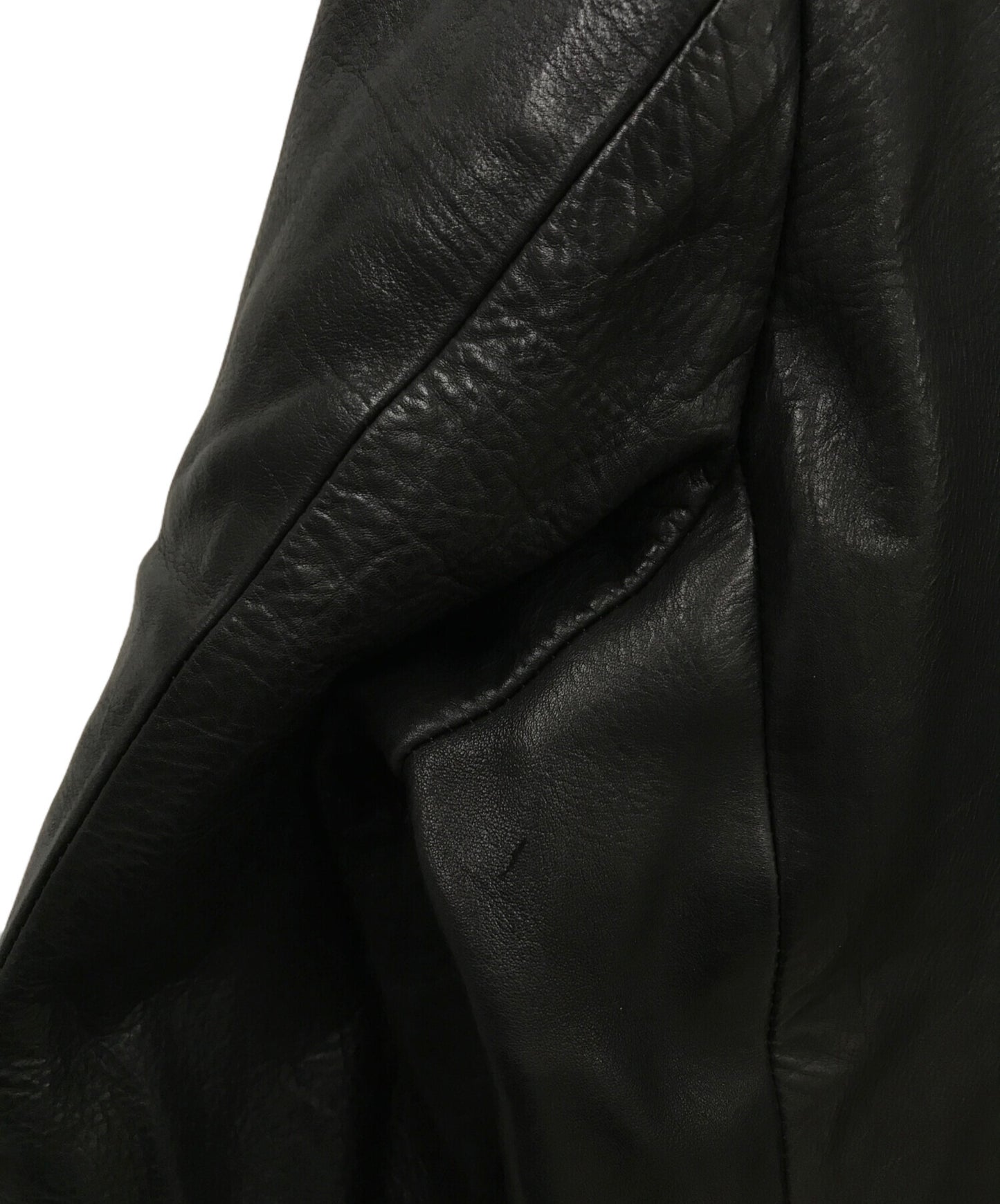 [Pre-owned] Yohji Yamamoto pour homme Leather jacket / HX-J40-731 / Tailored jacket / zip tailored / cowhide / cowhide HX-J40-731