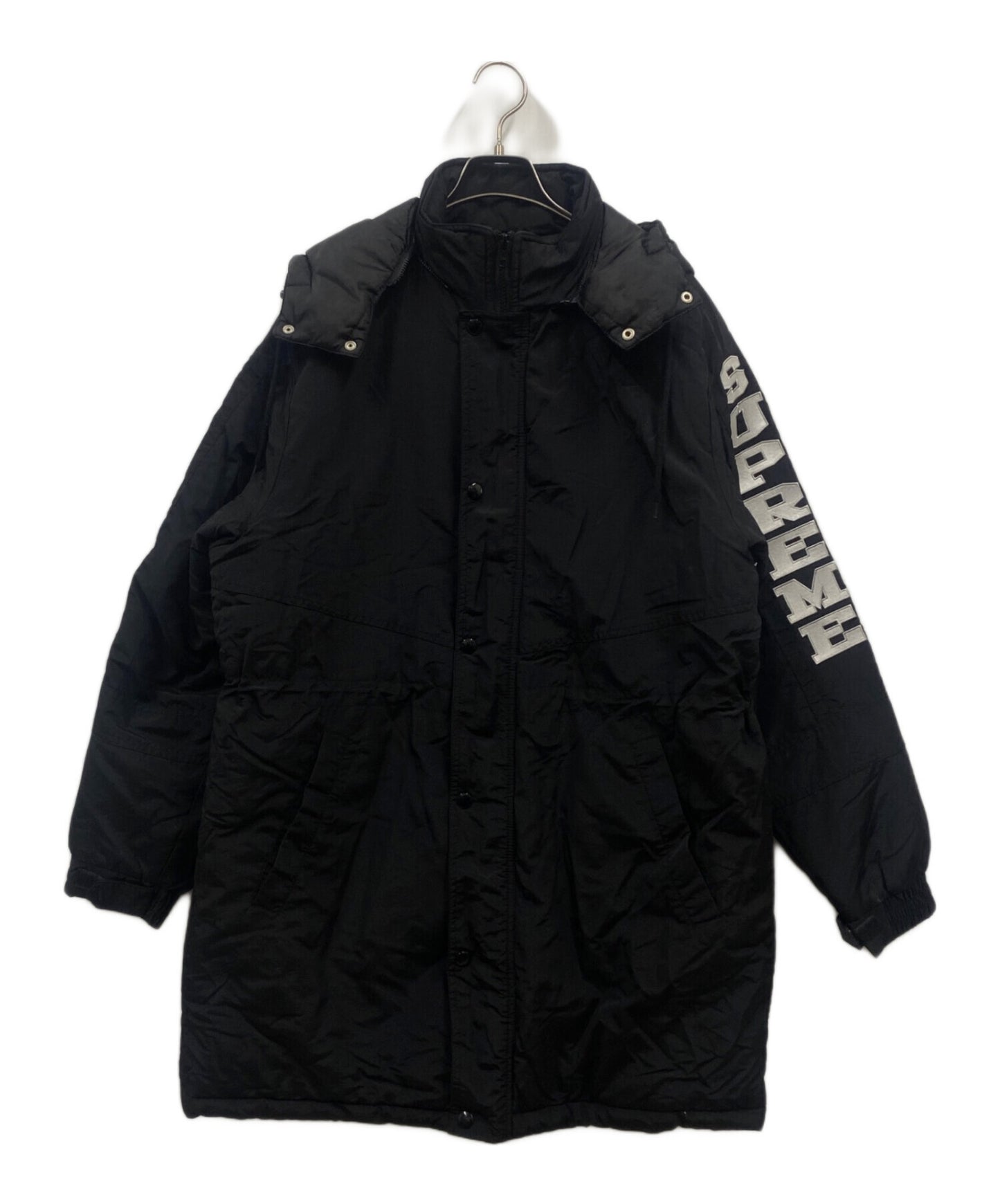 [Pre-owned] SUPREME Sleeve Logo Sideline Parka/18AW