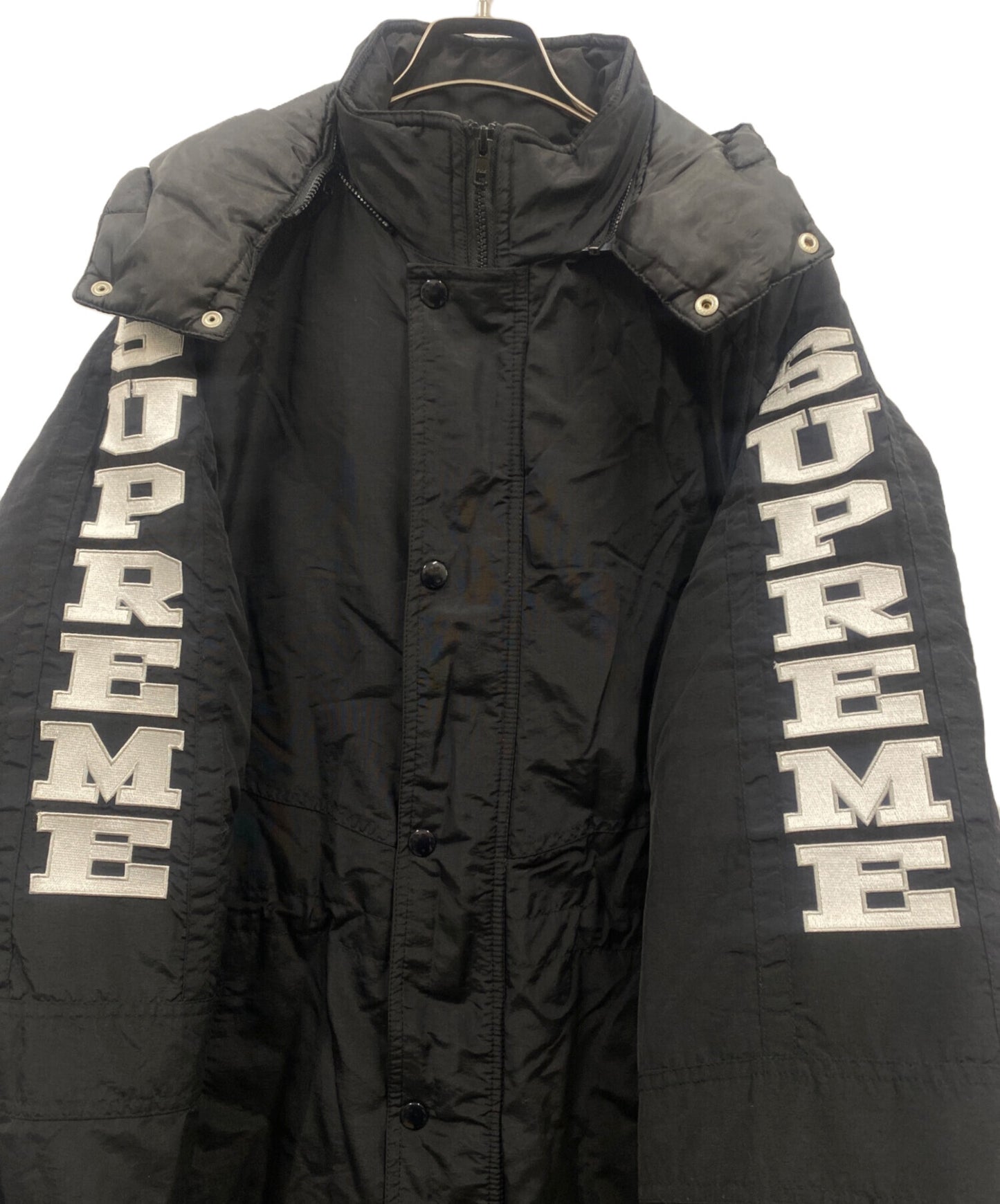 [Pre-owned] SUPREME Sleeve Logo Sideline Parka/18AW