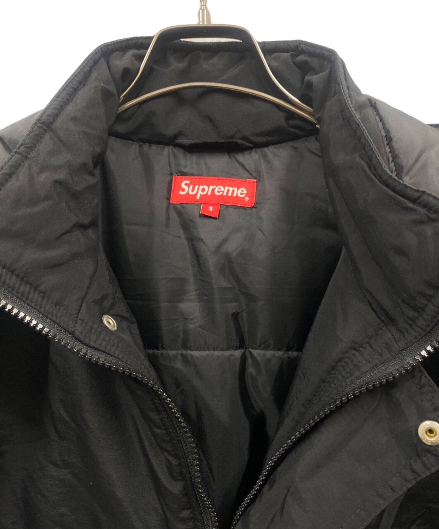[Pre-owned] SUPREME Sleeve Logo Sideline Parka/18AW