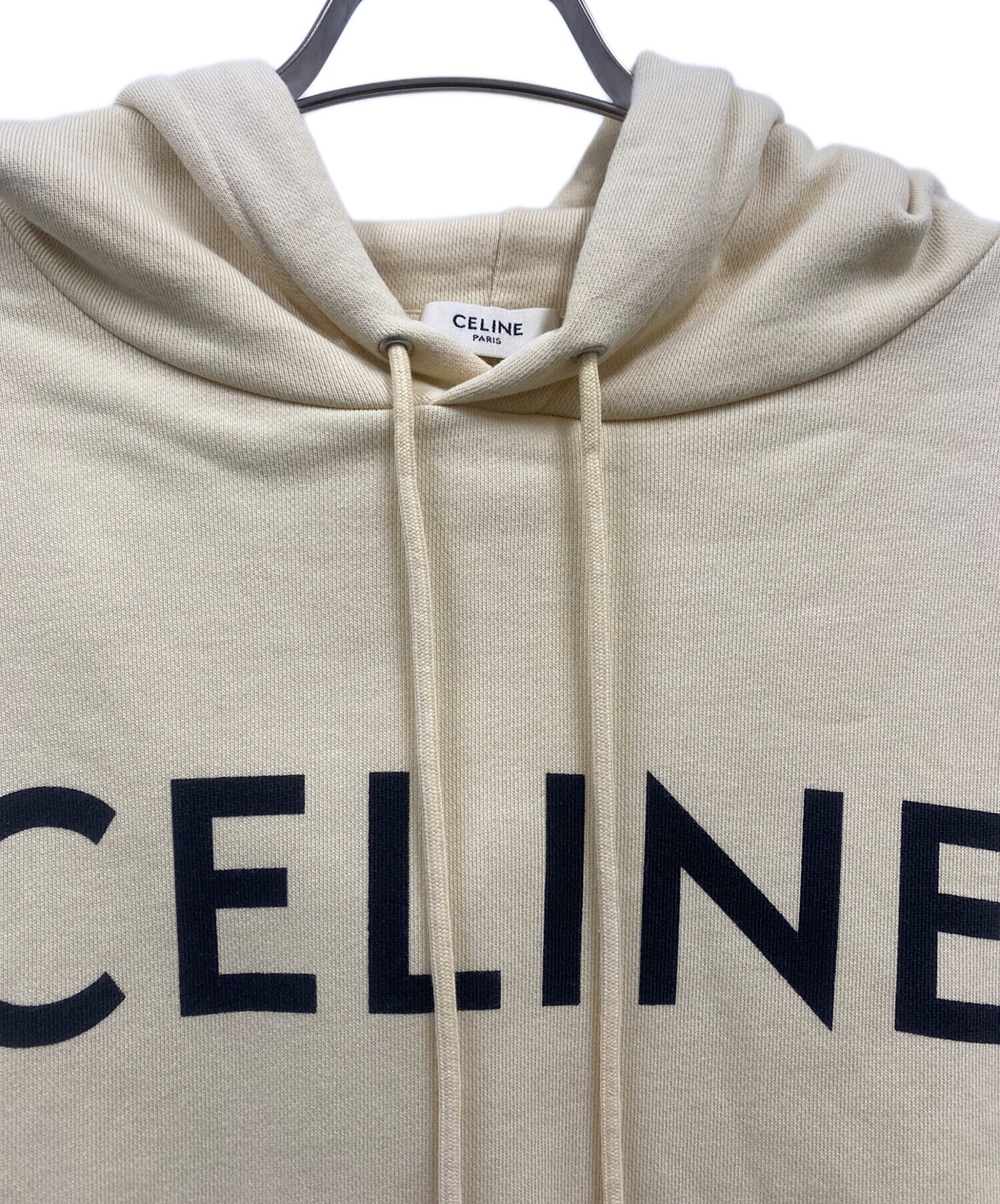 [Pre-owned] CELINE Loose Hoodie / Cotton Fleece / 2Y321670Q / Hoodie / Logo Hoodie / Pullover Hoodie 2Y321670Q