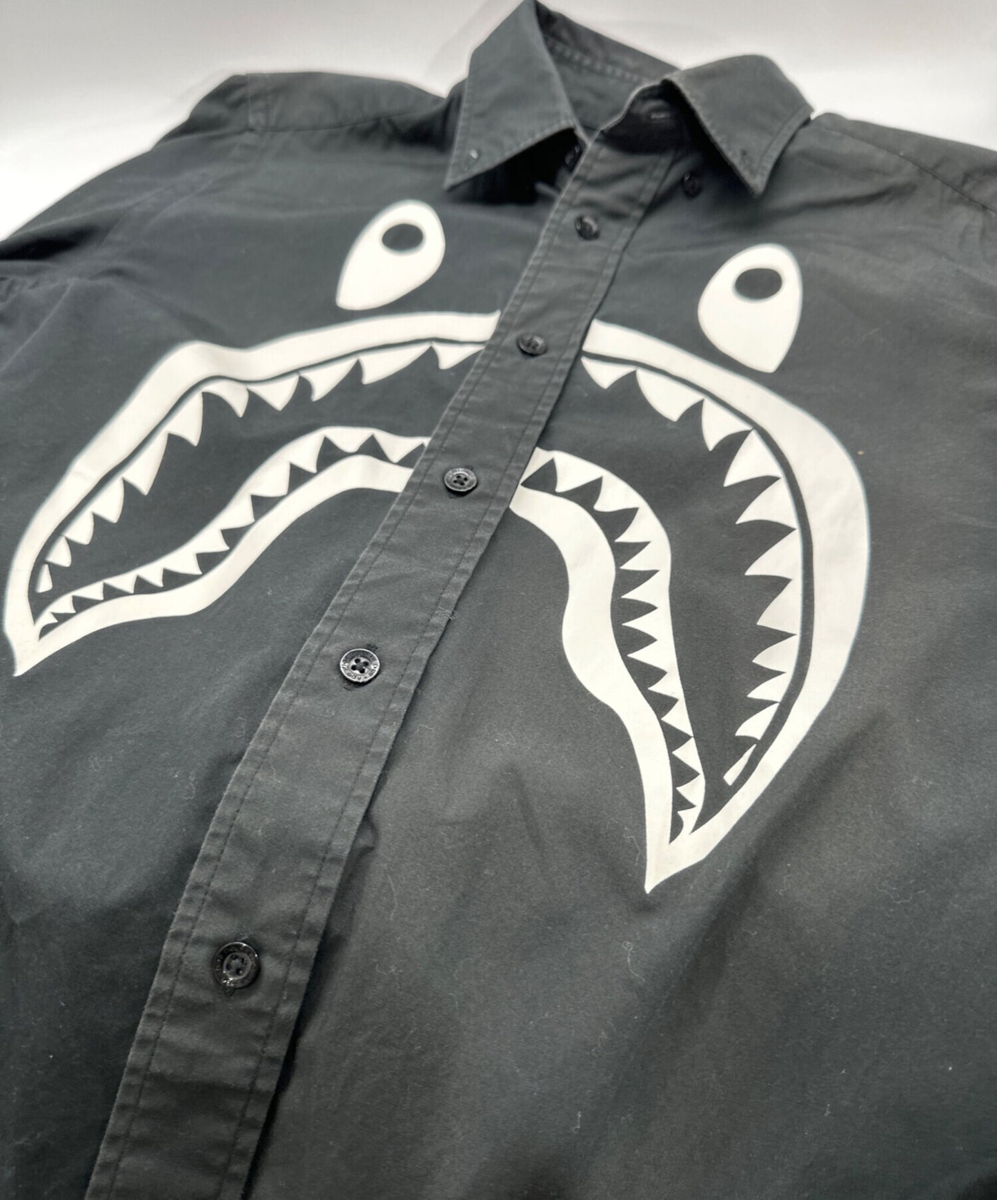 [Pre-owned] A BATHING APE Shark Print Shirt/001SHD301004X 001SHD301004X