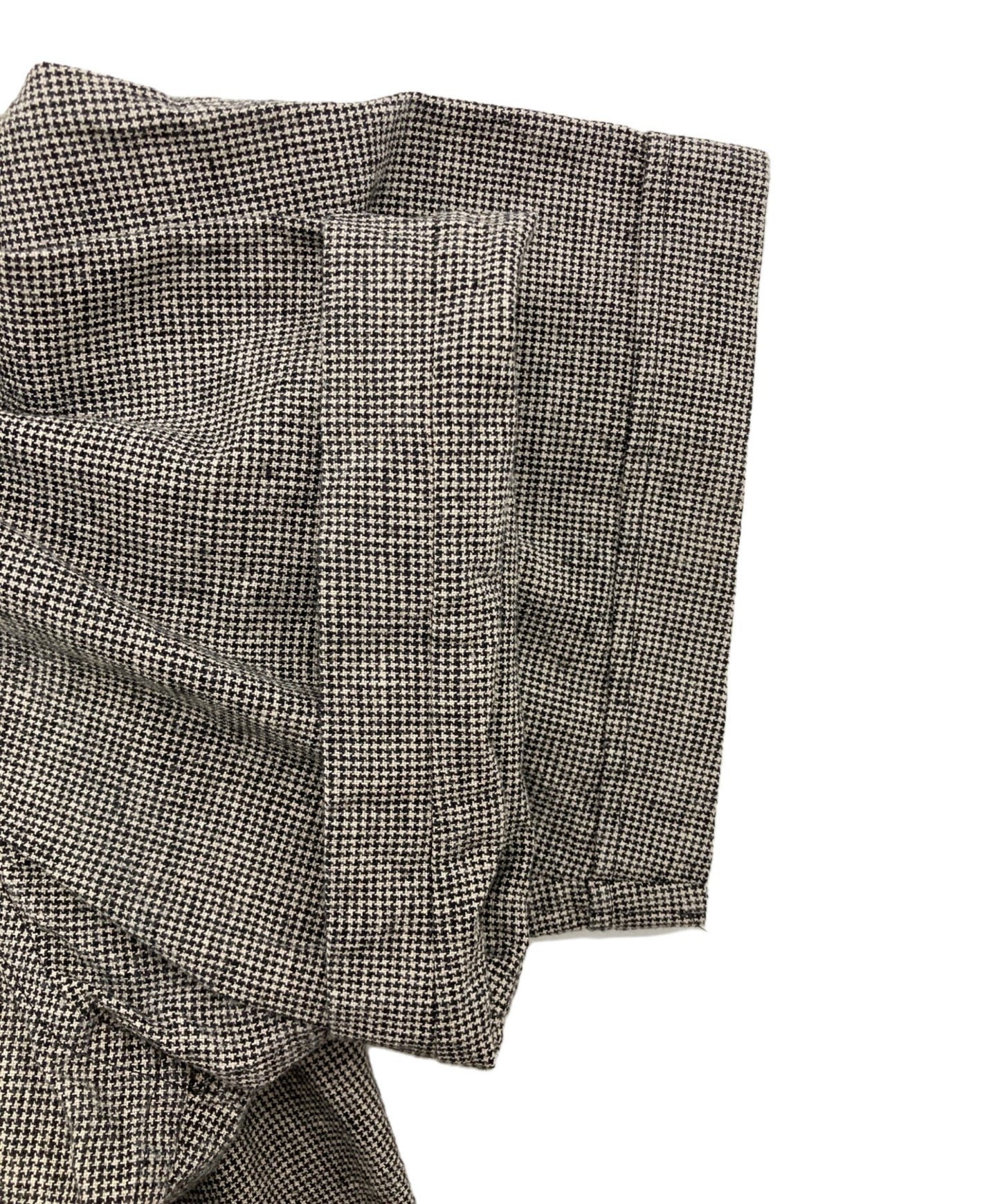 [Pre-owned] Yohji Yamamoto pour homme Staggered open collar linen shirt HJ-B65-326