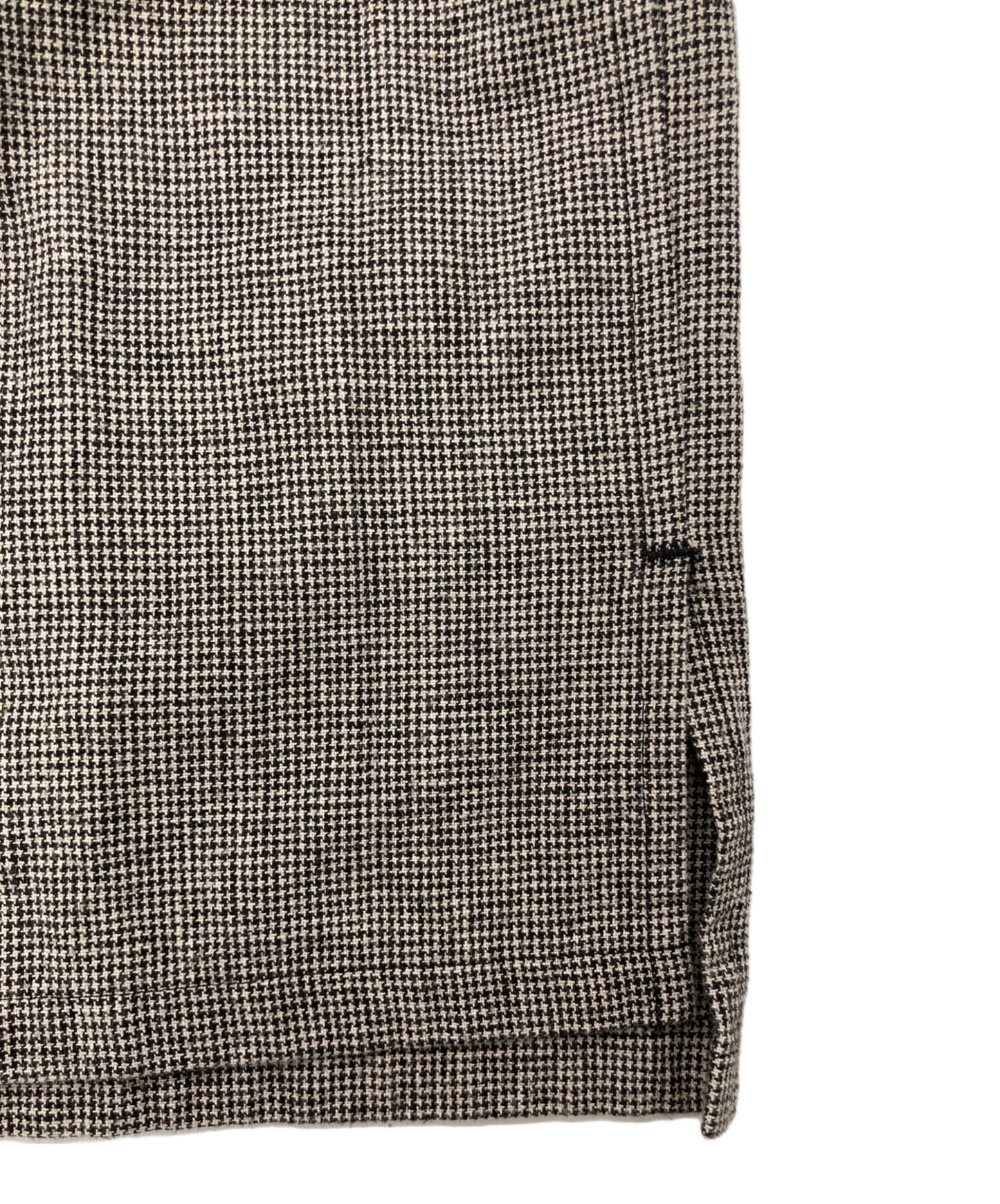 [Pre-owned] Yohji Yamamoto pour homme Staggered open collar linen shirt HJ-B65-326