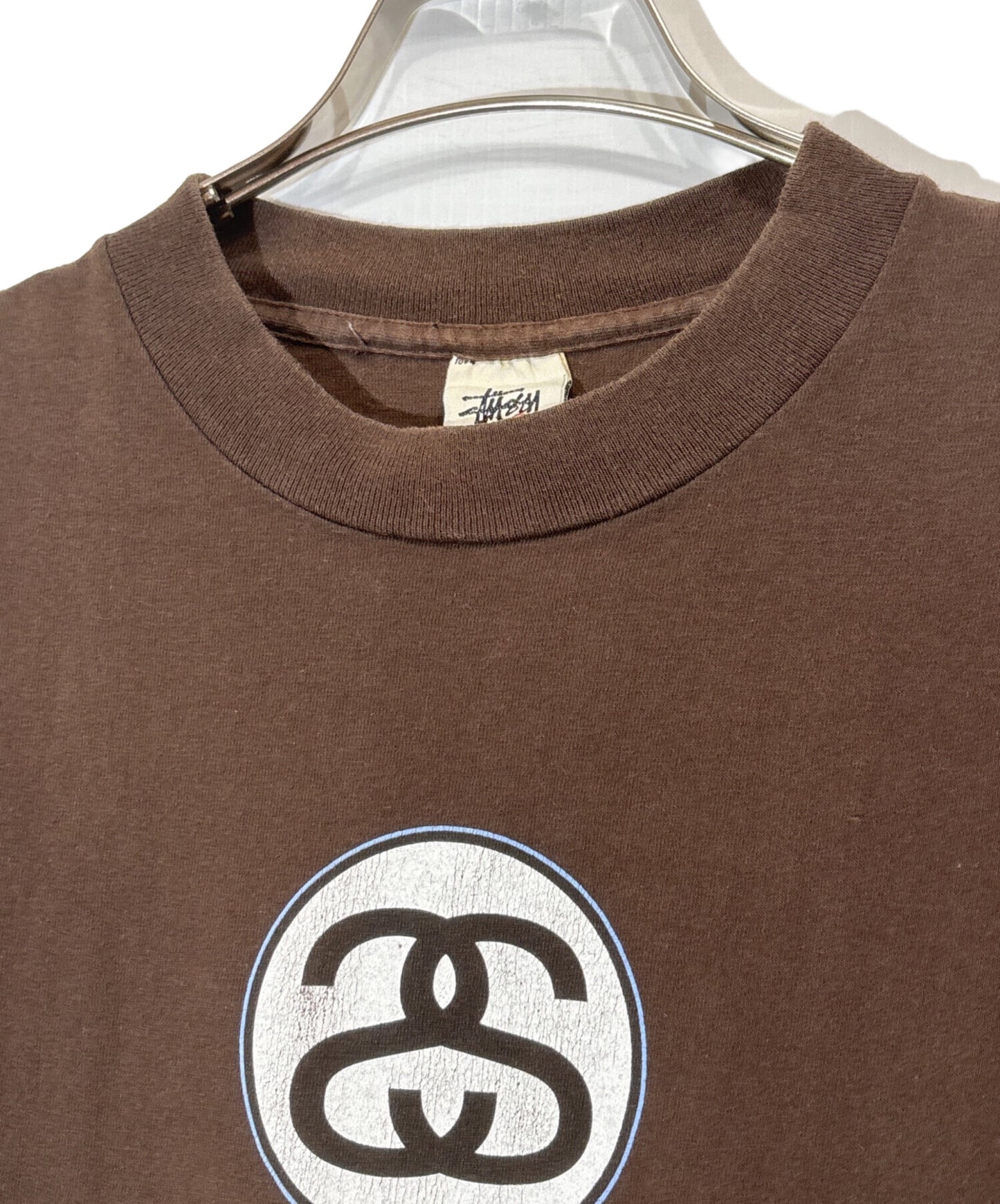 [Pre-owned] stussy Logo Print T-Shirt