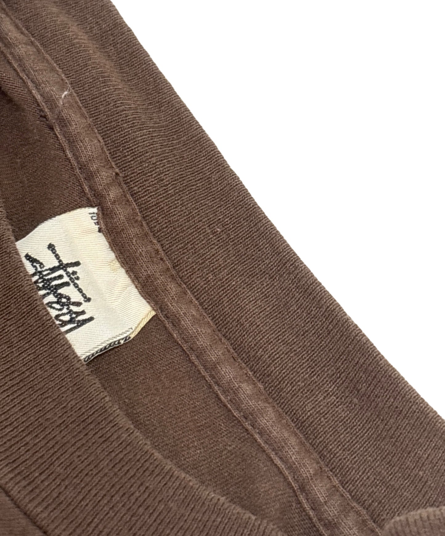 [Pre-owned] stussy Logo Print T-Shirt