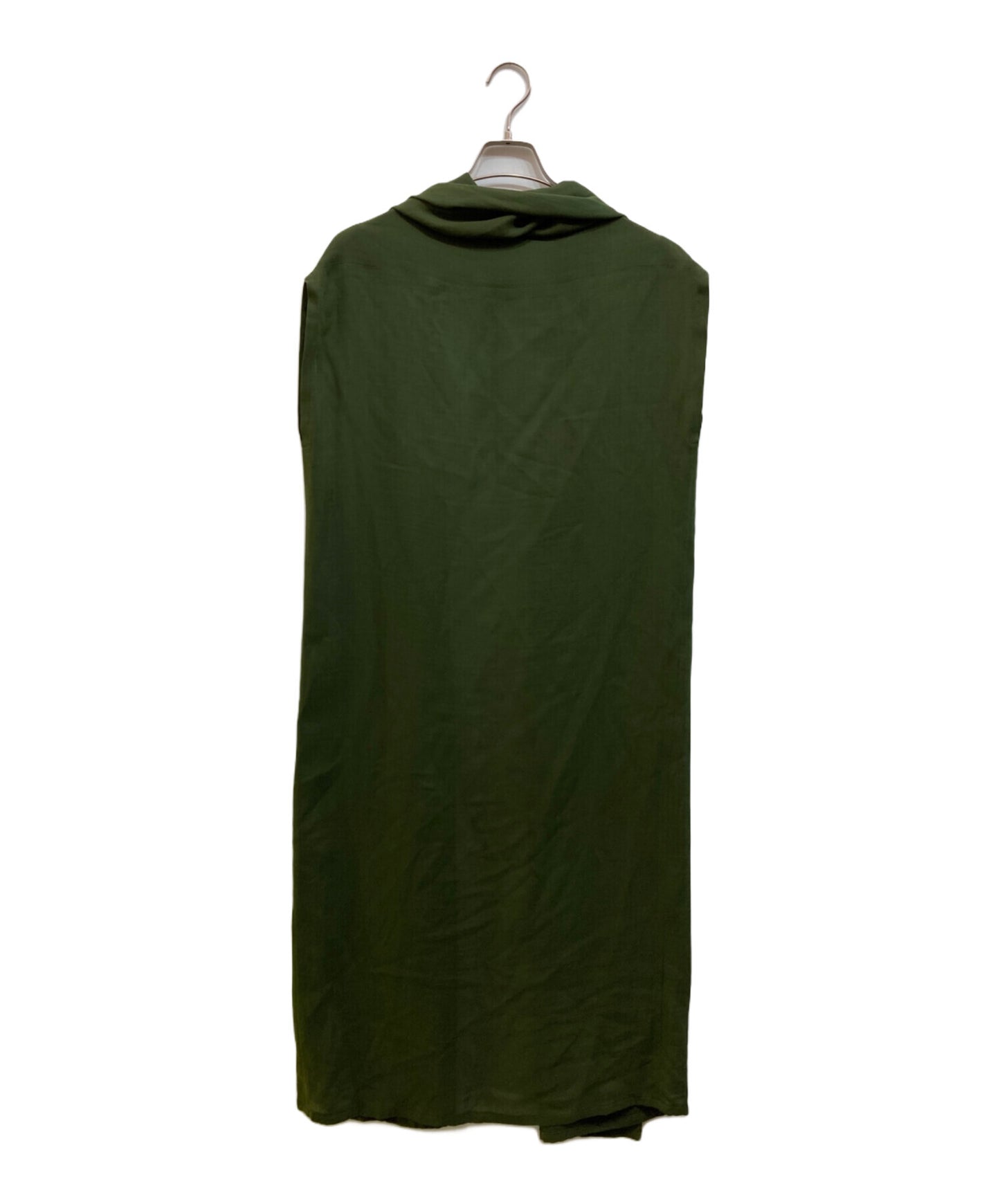 [Pre-owned] YOHJI YAMAMOTO Wool gaber long gilet FB-D36-100