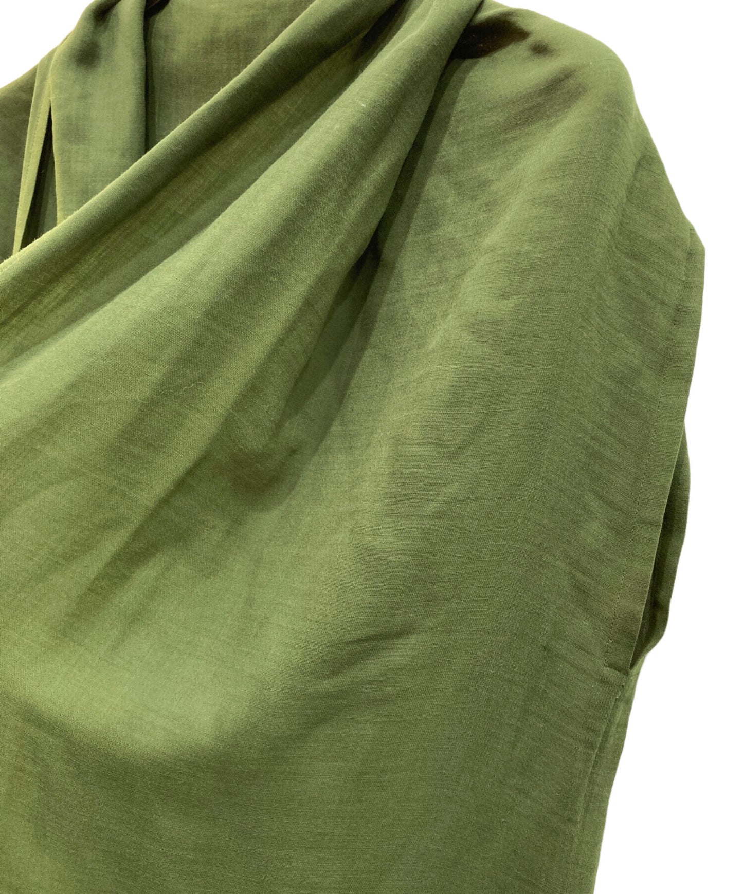 [Pre-owned] YOHJI YAMAMOTO Wool gaber long gilet FB-D36-100