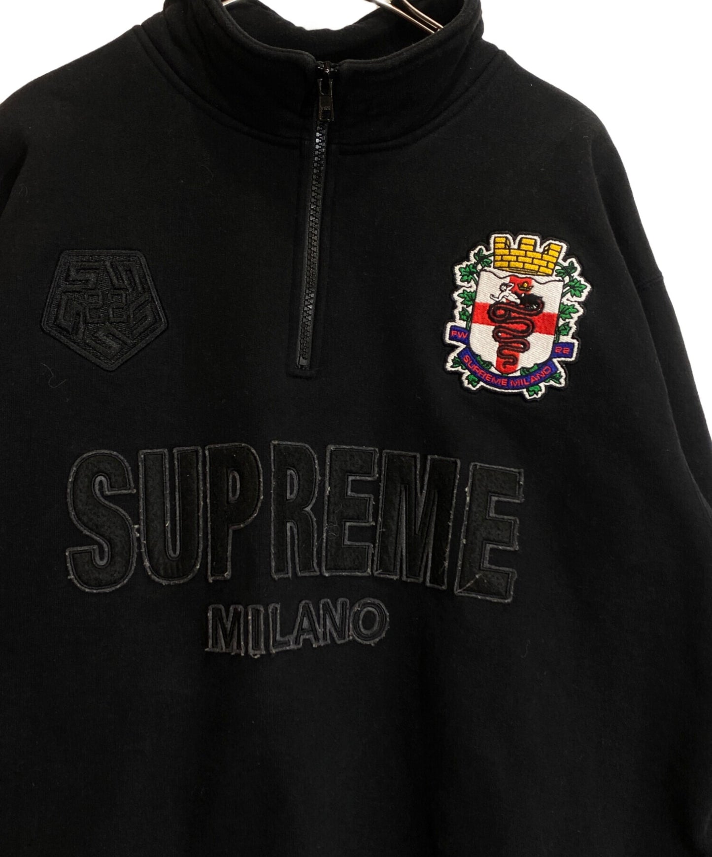 [Pre-owned] SUPREME Milano Half Zip Pullover