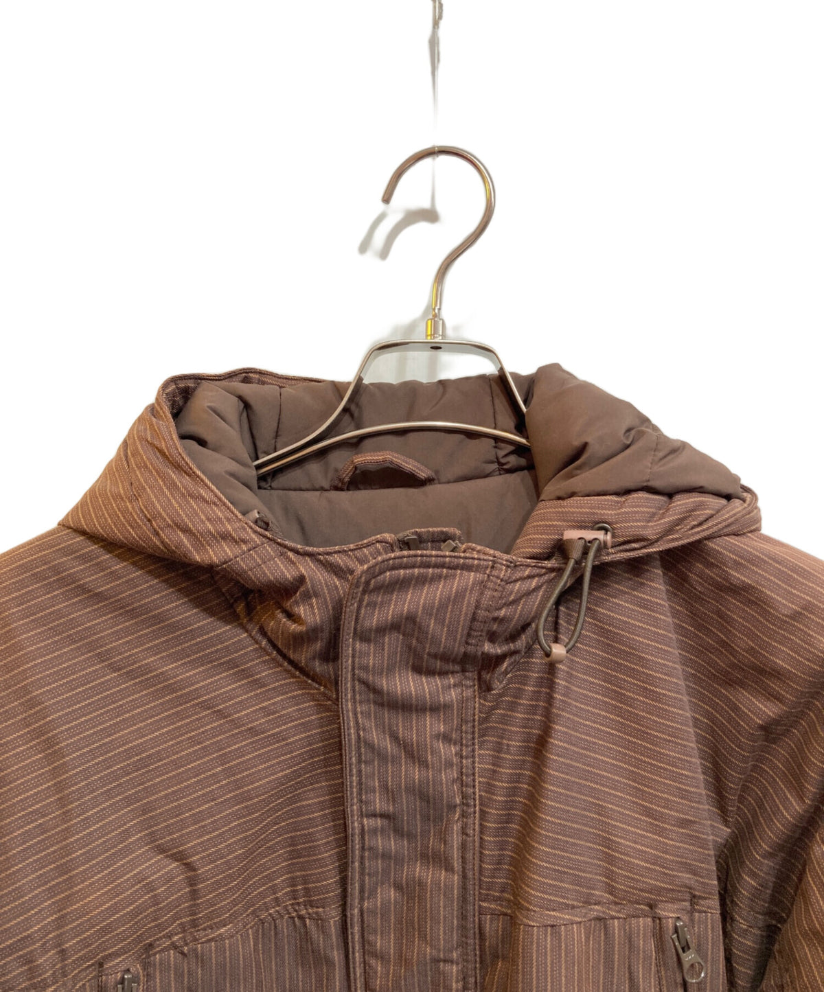 [Pre-owned] stussy Thermolite striped cotton jacket