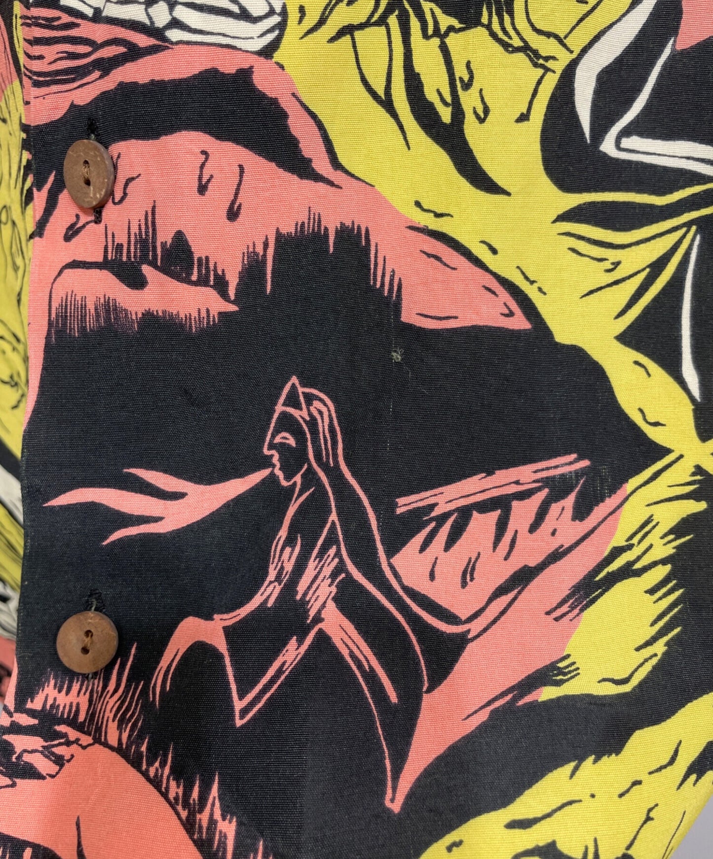 [Pre-owned] WACKO MARIA Erotic horror zombie nude aloha shirt