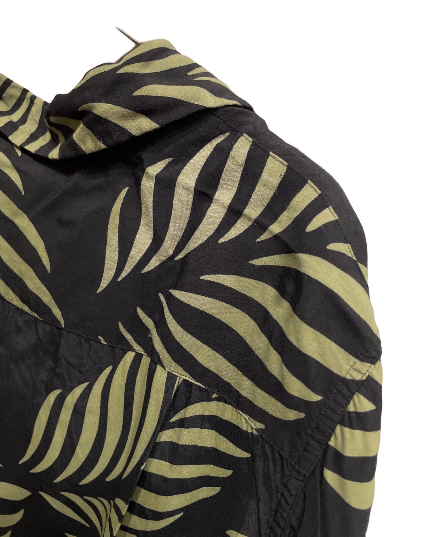 [Pre-owned] WACKO MARIA HAWAIIAN SHIRT LEAF 23SS-WMS-HI03