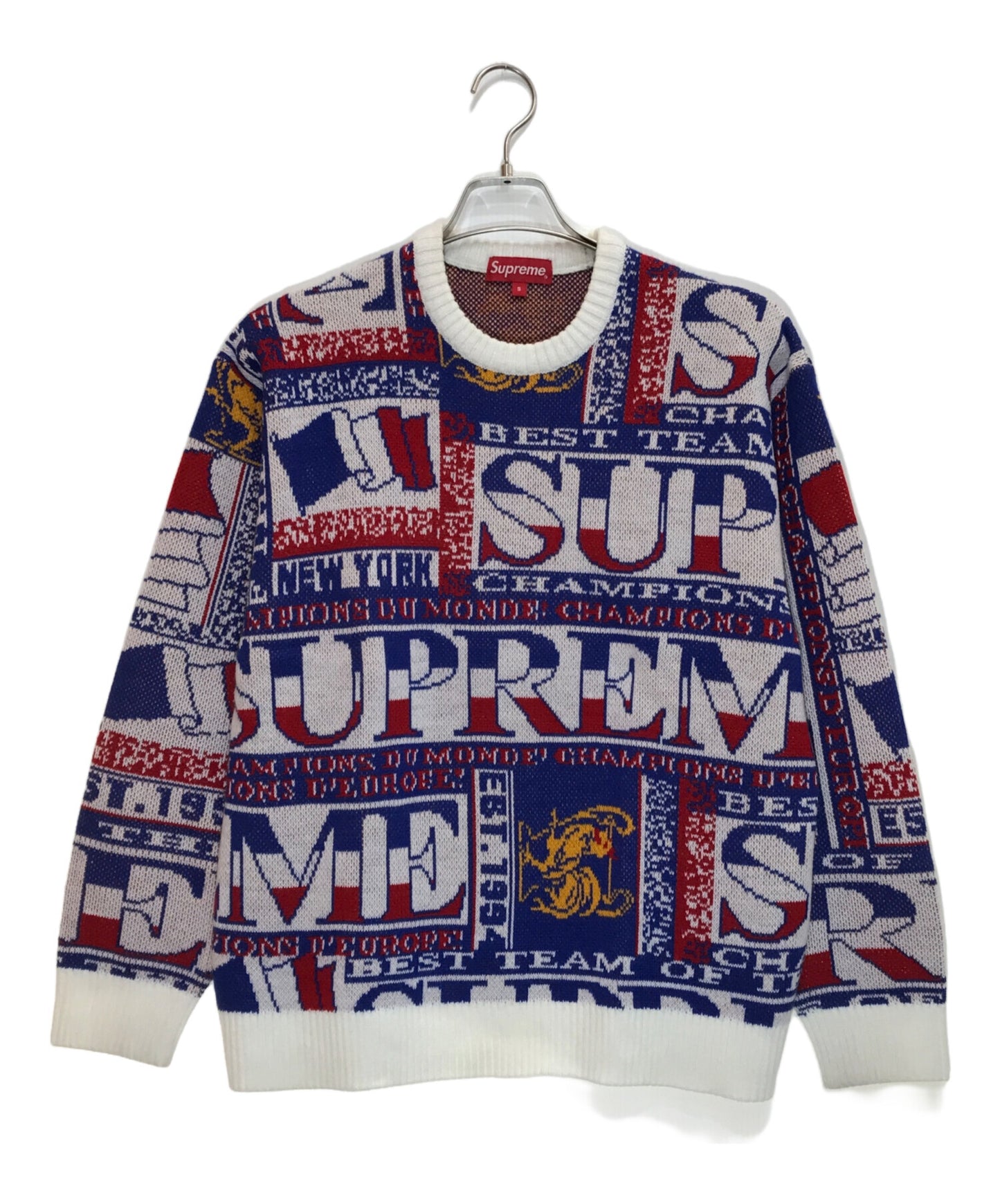 [Pre-owned] SUPREME scarf sweater