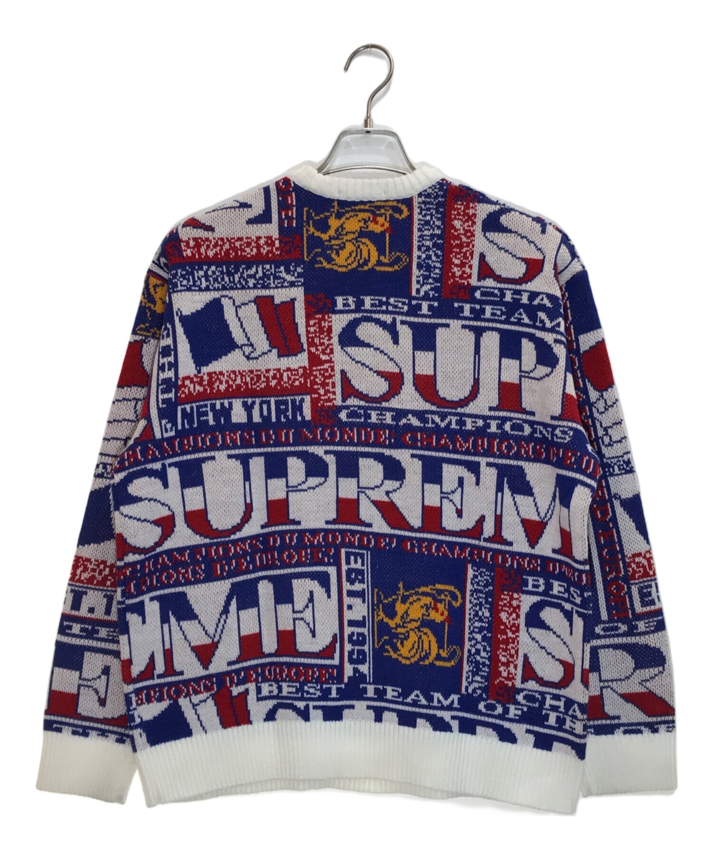 [Pre-owned] SUPREME scarf sweater