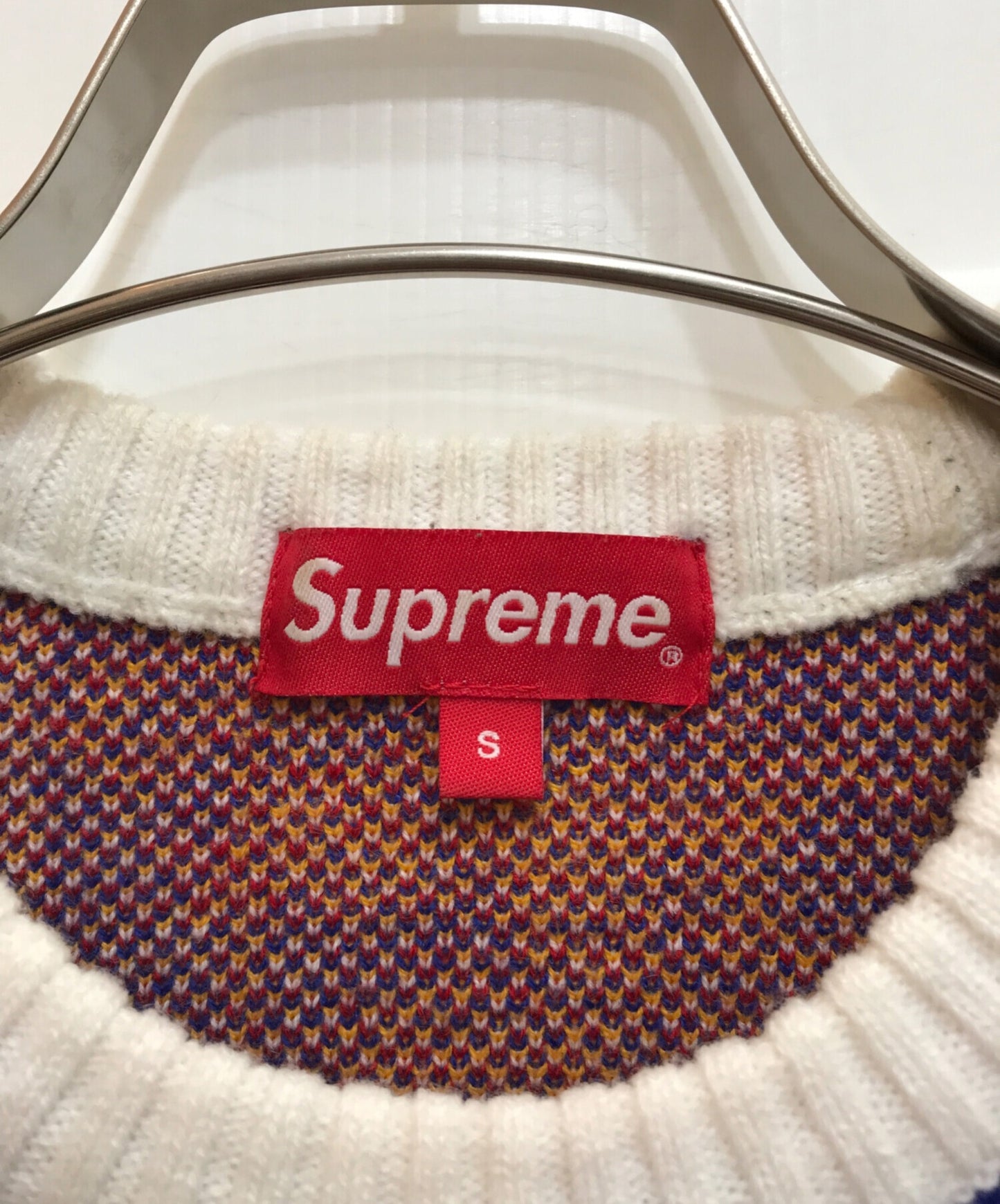 [Pre-owned] SUPREME scarf sweater