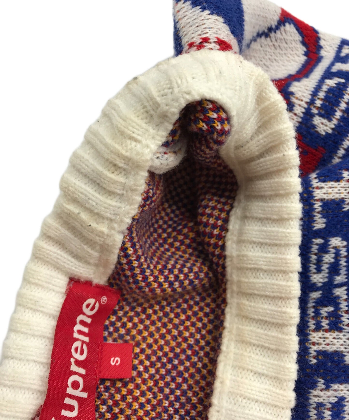 [Pre-owned] SUPREME scarf sweater