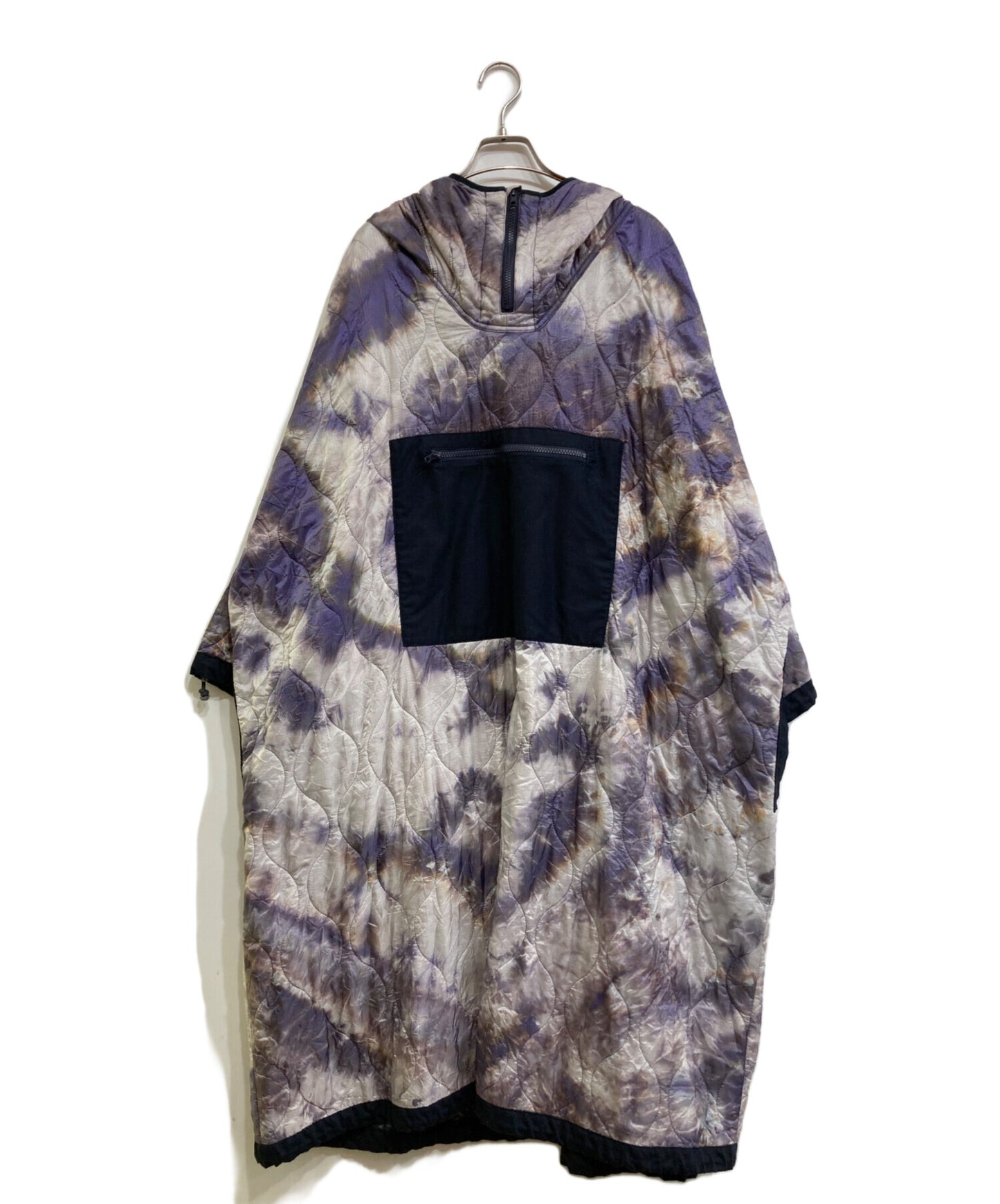 [Pre-owned] NEIGHBORHOOD Quilted tie-dye poncho/191UCNH-JKM02 191UCNH-JKM02
