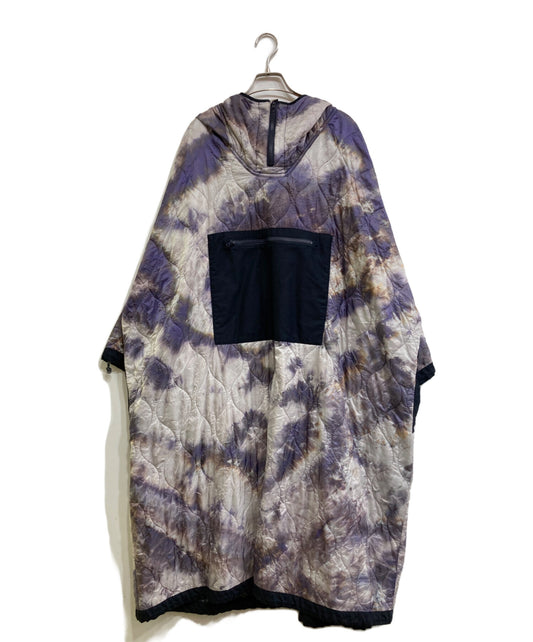 [Pre-owned] NEIGHBORHOOD Quilted tie-dye poncho/191UCNH-JKM02 191UCNH-JKM02