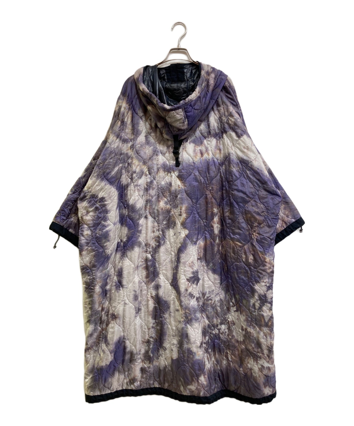 [Pre-owned] NEIGHBORHOOD Quilted tie-dye poncho/191UCNH-JKM02 191UCNH-JKM02