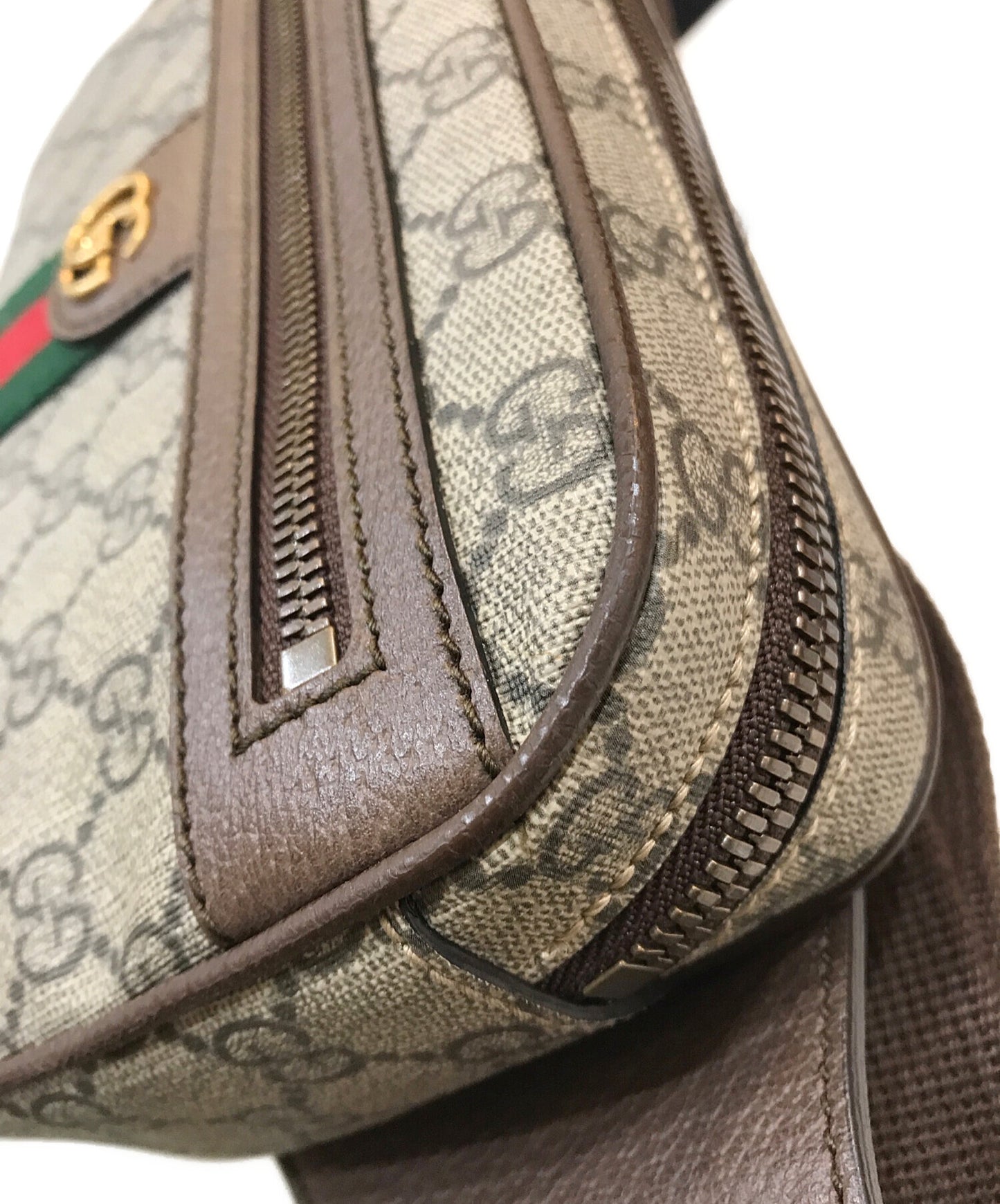 [Pre-owned] GUCCI Ophidia GG Supreme Belt Bag/574796 574796