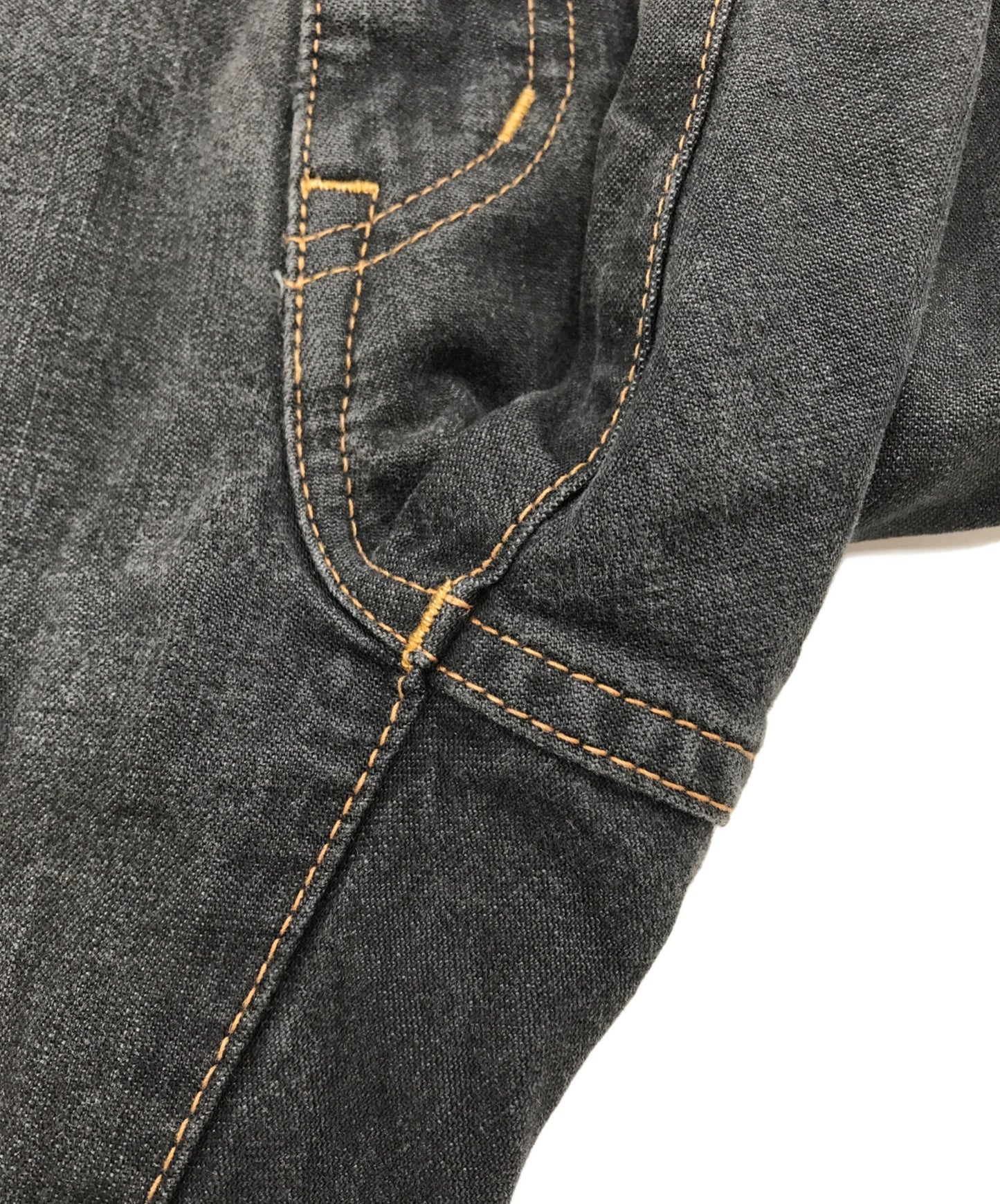 [Pre-owned] Hysteric Glamour USED processed studded denim pants 2AP-6333