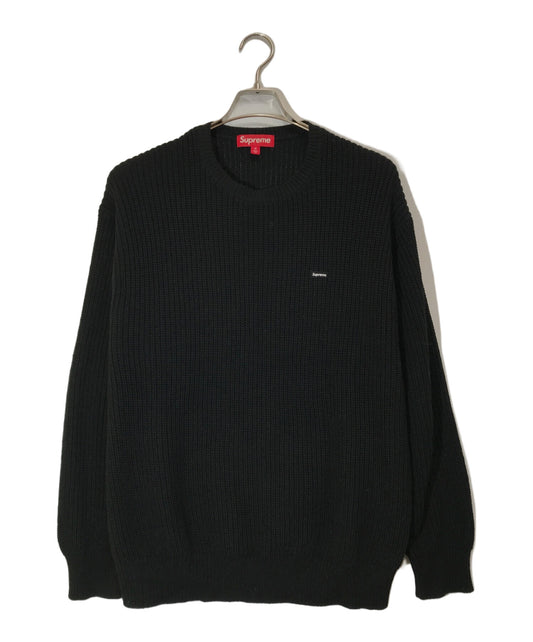 [Pre-owned] SUPREME Waffle Small Box Logo Sweater