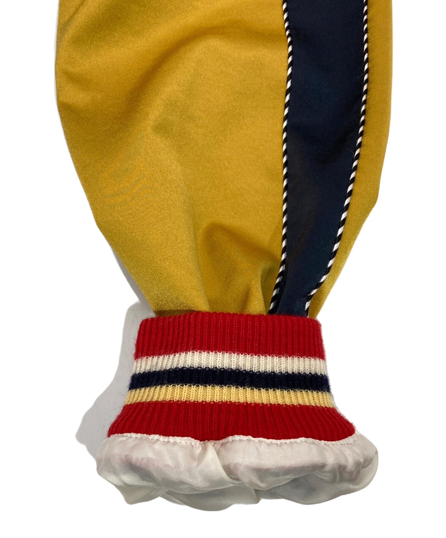 [Pre-owned] JohnUNDERCOVER satin and embroidered version of a stadium jumper JUW9201