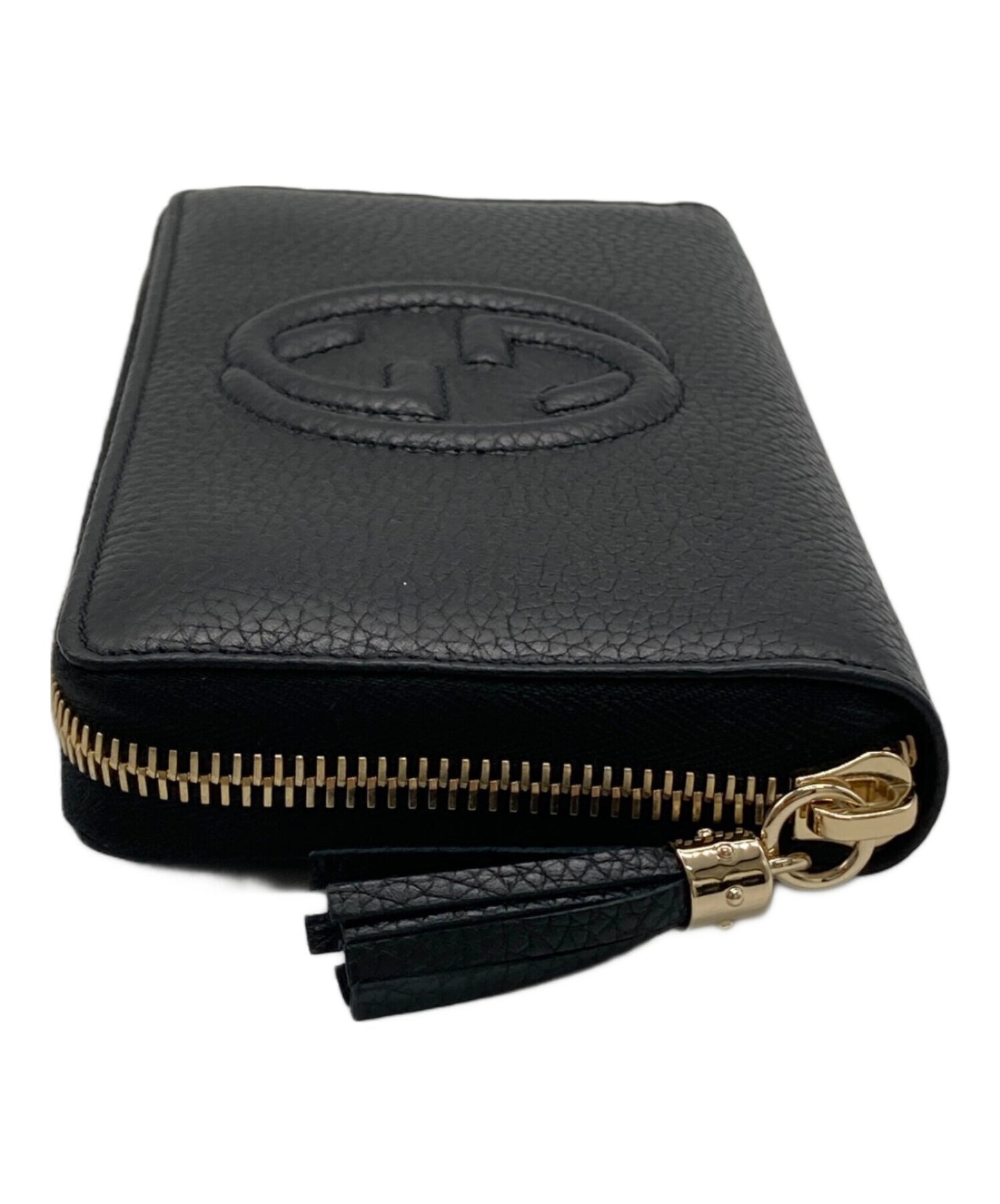 [Pre-owned] GUCCI Interlocking G long wallet 598187