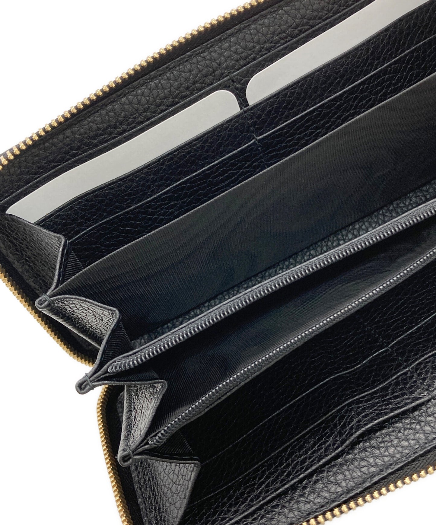 [Pre-owned] GUCCI Interlocking G long wallet 598187