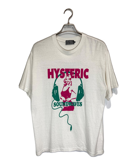 [Pre-owned] Hysteric Glamour SOUNDWAVE T-shirt/0222CT07 02222CT07