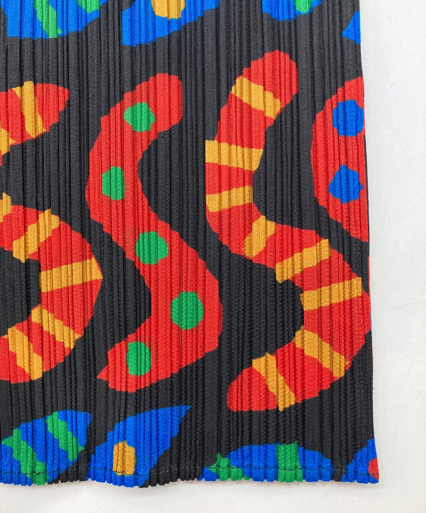 [Pre-owned] PLEATS PLEASE Snake print pleated cut and sewn PP13-JK794