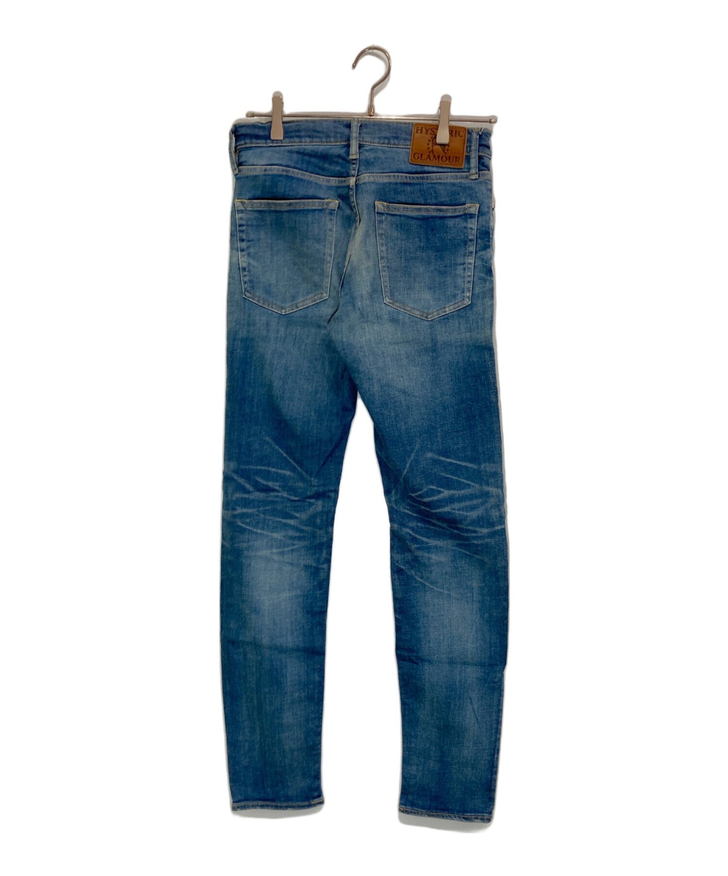 [Pre-owned] Hysteric Glamour Studded stretch denim pants 0252AP08