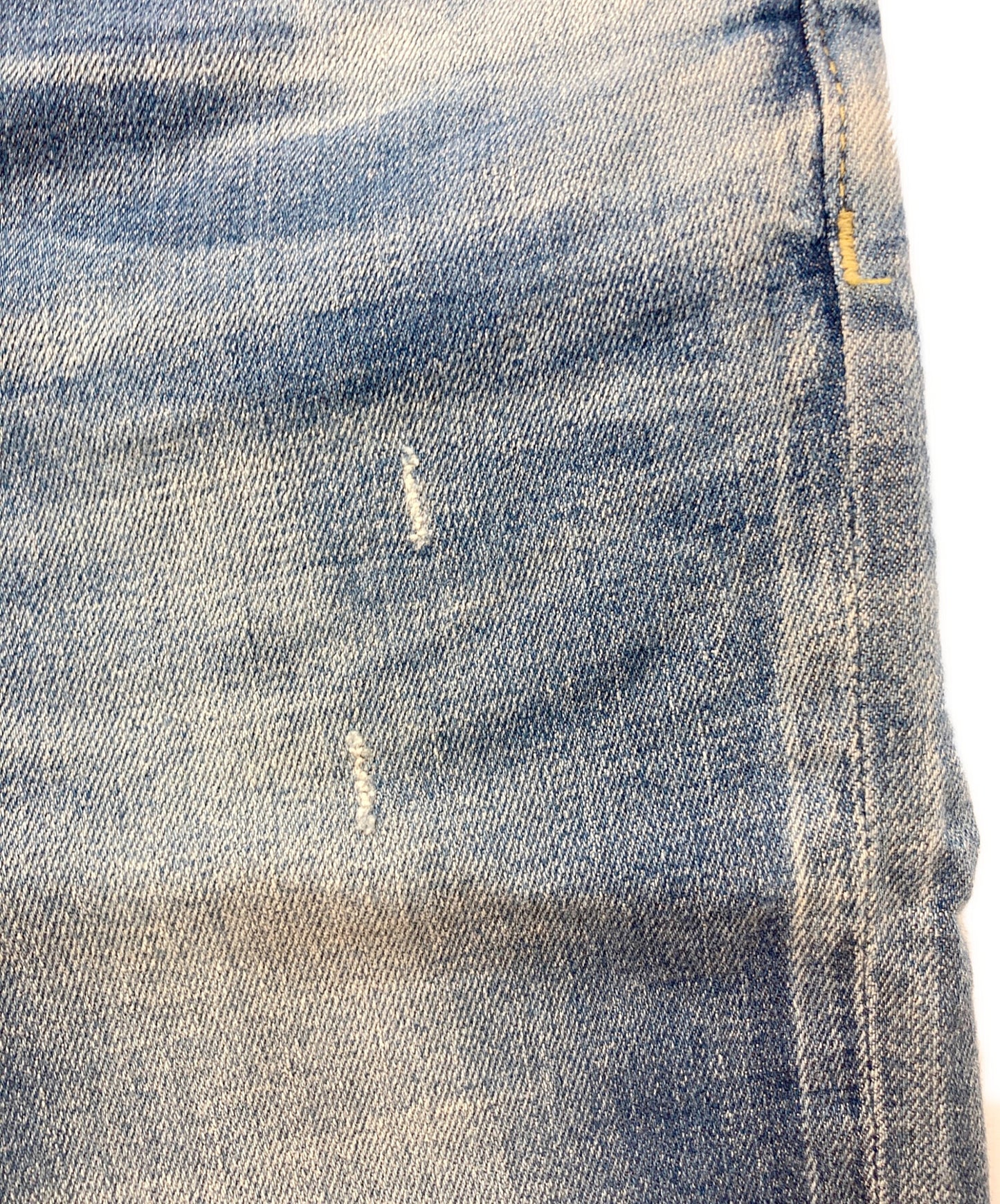 [Pre-owned] Hysteric Glamour Studded stretch denim pants 0252AP08