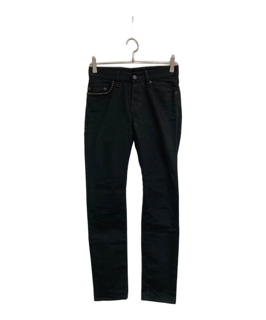 [Pre-owned] Hysteric Glamour Studded Slim Stretch Denim Pants 0241AP20