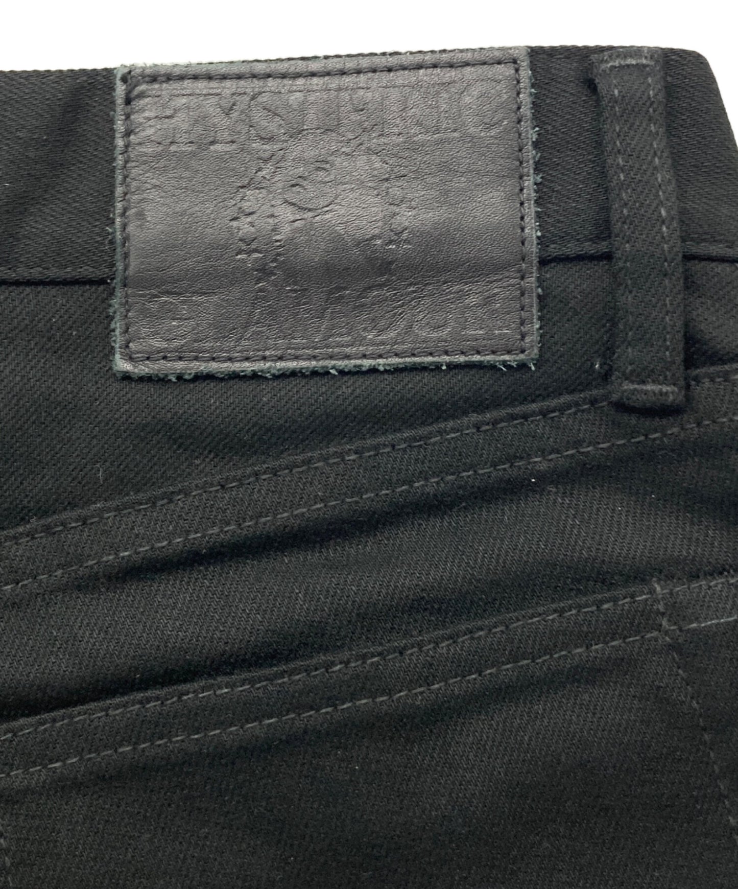 [Pre-owned] Hysteric Glamour Studded Slim Stretch Denim Pants 0241AP20