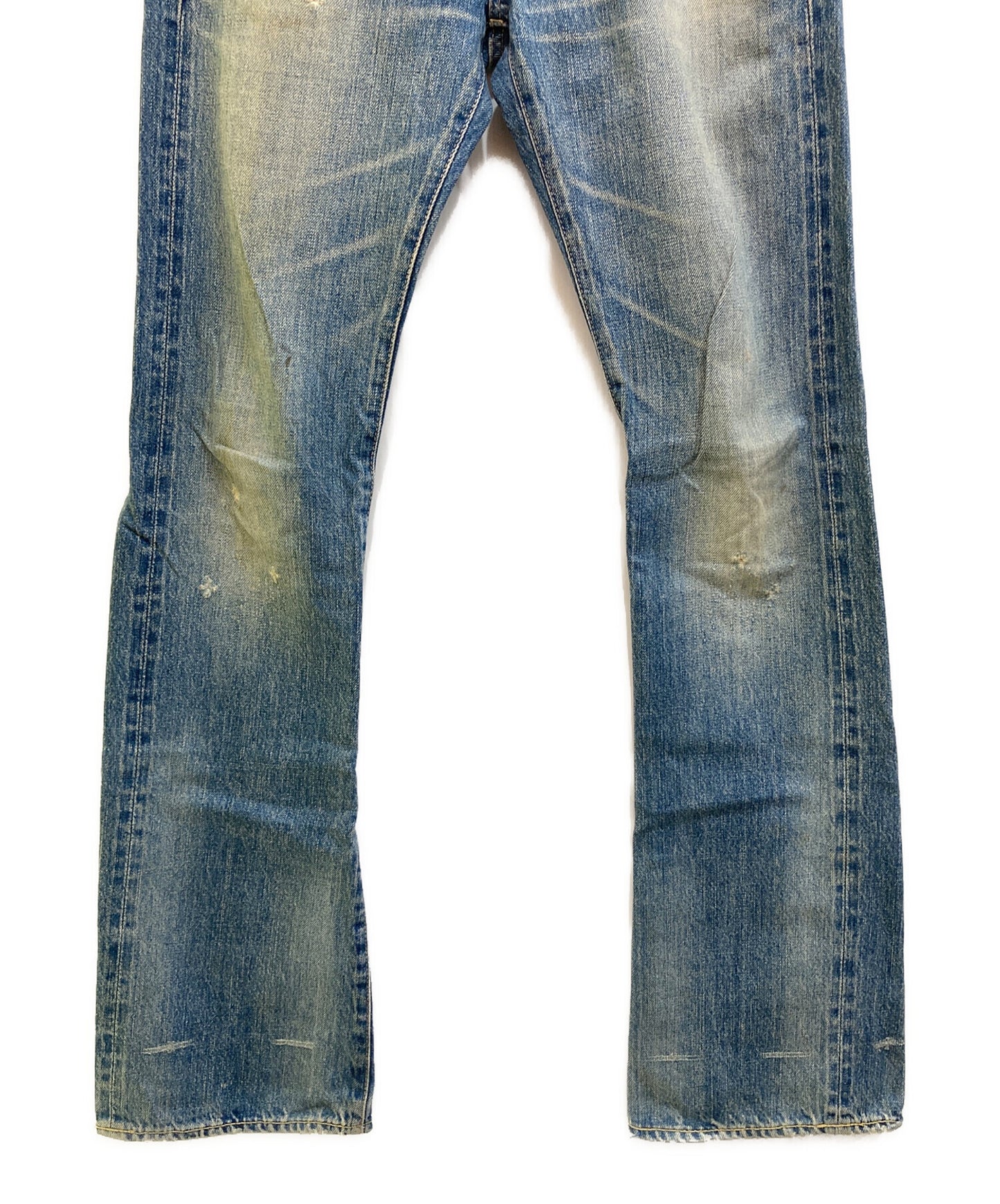 [Pre-owned] Hysteric Glamour Damaged flared denim pants 4AP-2131