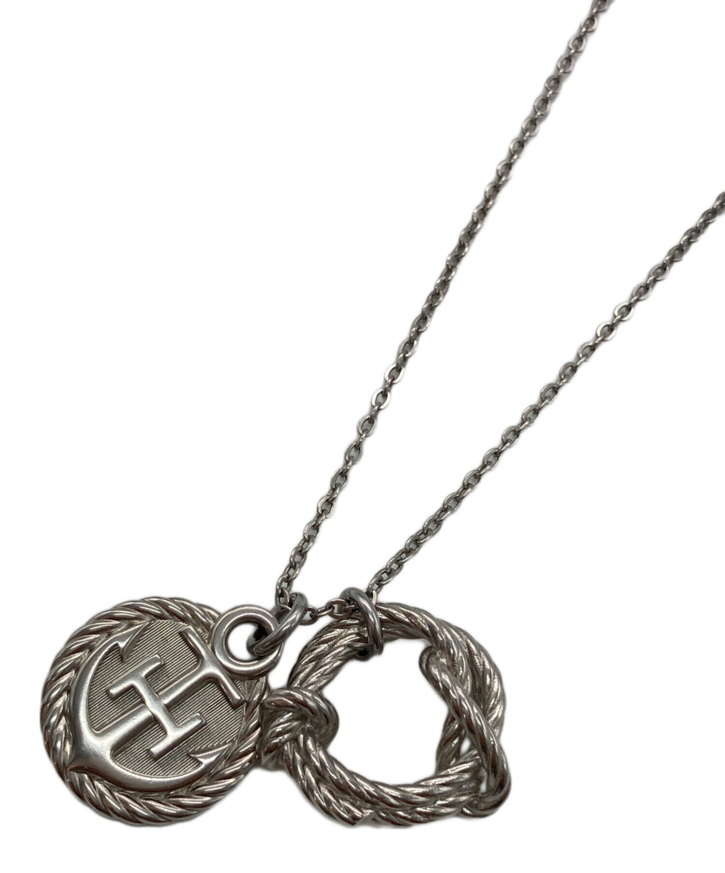 [Pre-owned] HERMES Cordage Rope Necklace