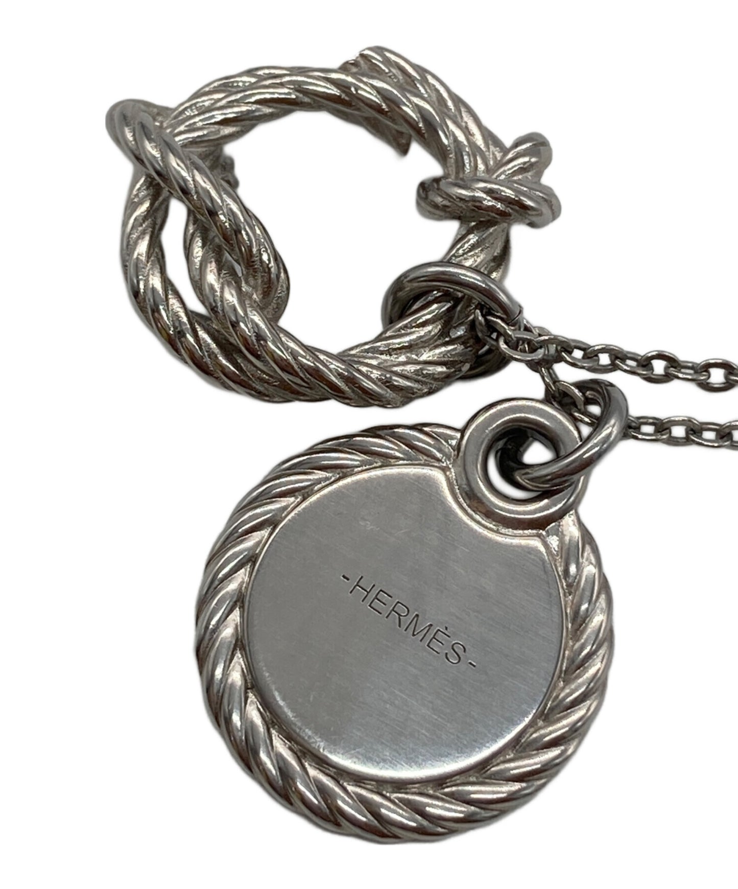 [Pre-owned] HERMES Cordage Rope Necklace