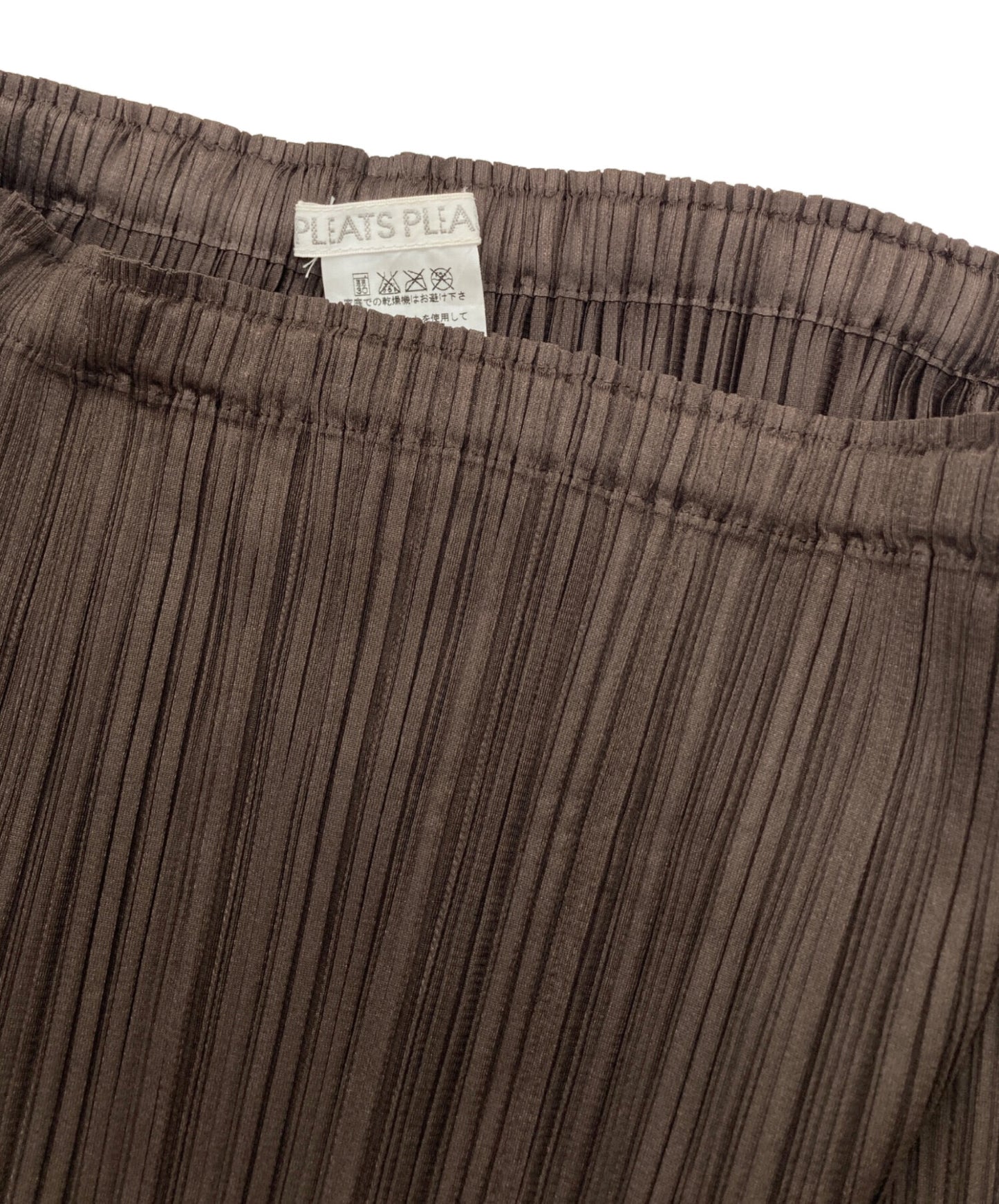 [Pre-owned] PLEATS PLEASE Pleated Cargo Pocket Skirt PP61-JG126