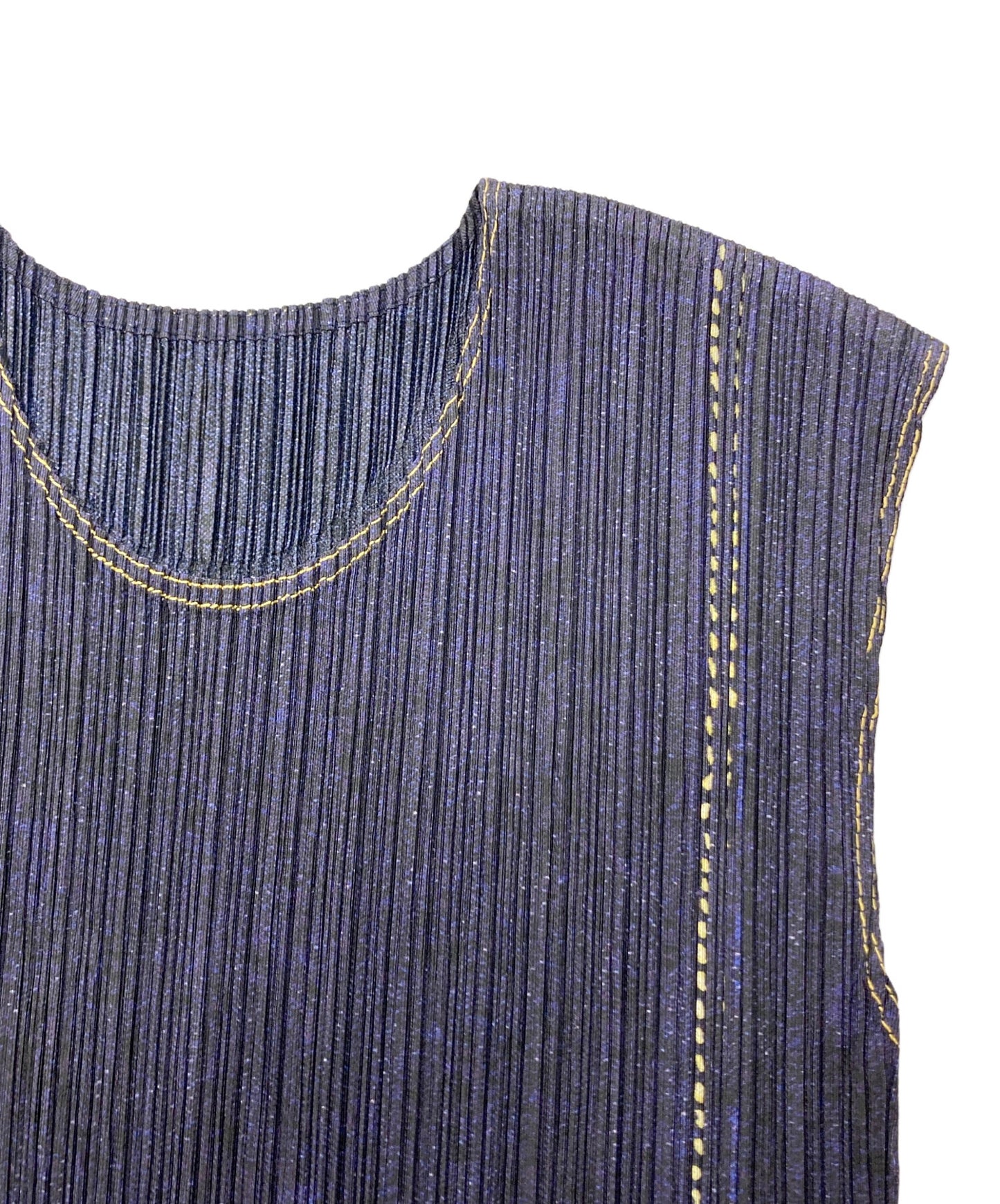 [Pre-owned] PLEATS PLEASE Transfer gradient pleated dress PP31-JT687