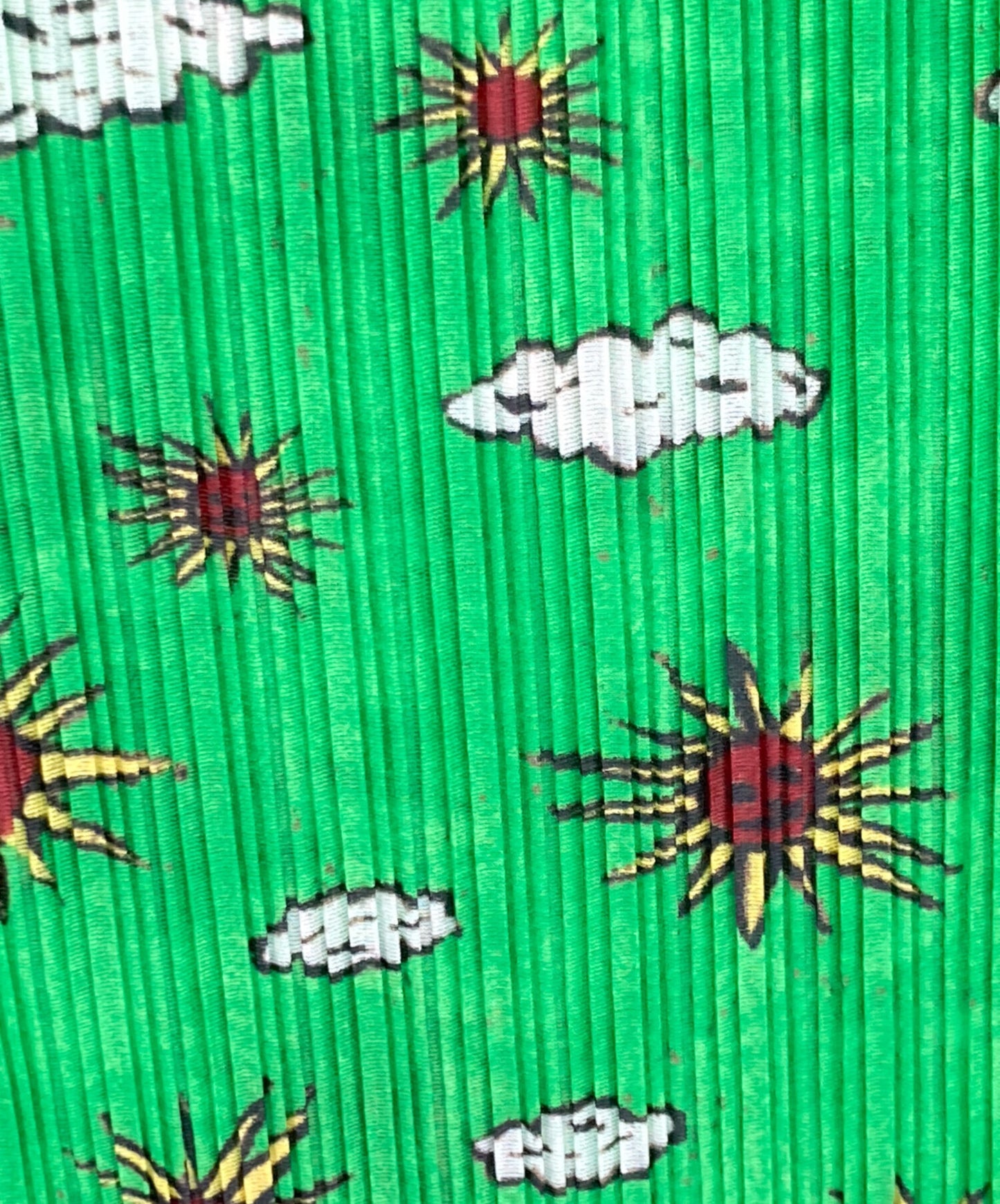 [Pre-owned] PLEATS PLEASE Sleeveless Print Pleated Dress PP13-FH385