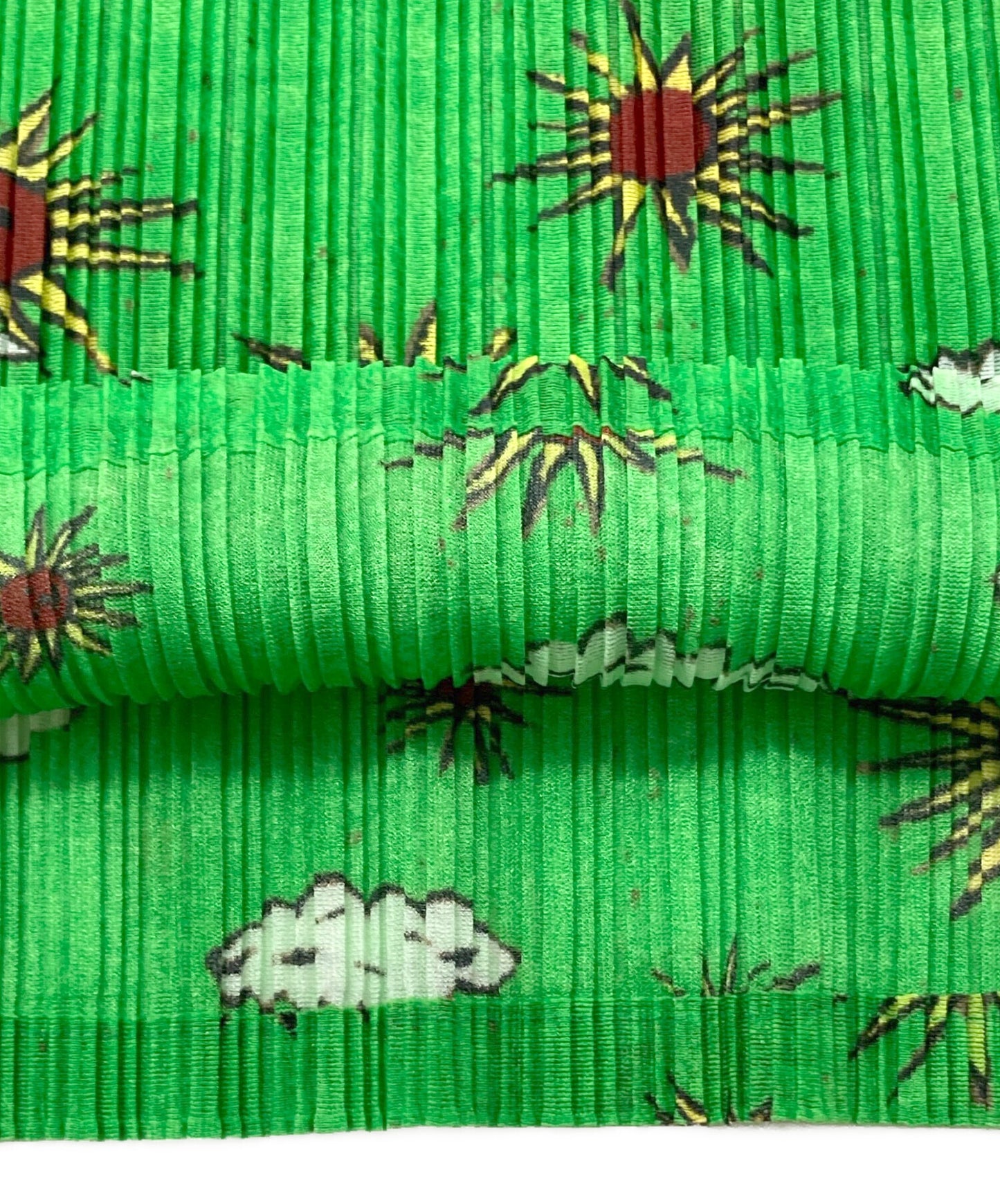 [Pre-owned] PLEATS PLEASE printed pleated blouse PP13-FK382