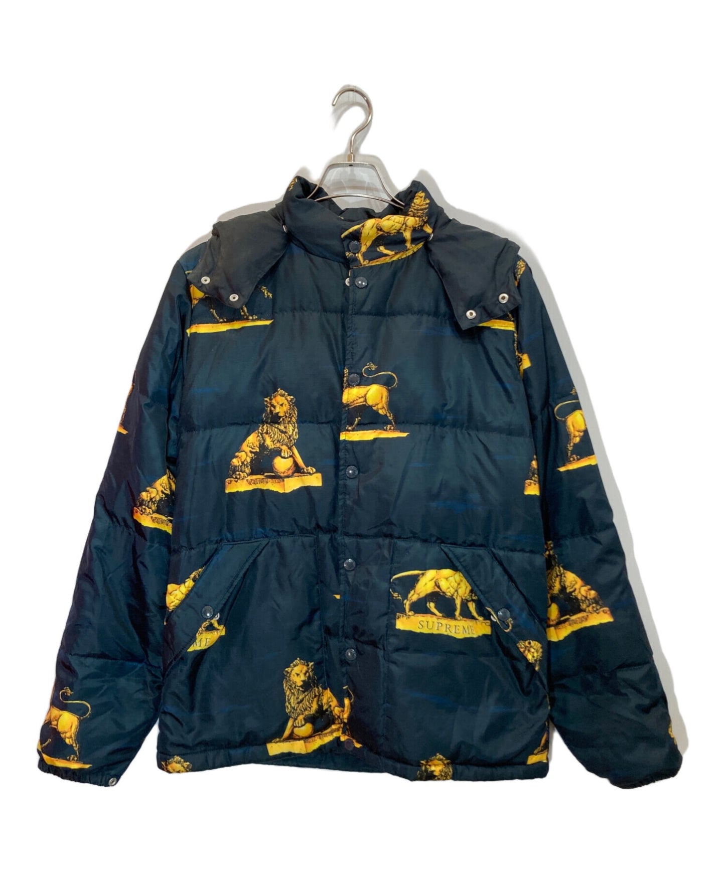 [Pre-owned] SUPREME LIONS PUFFY JACKET