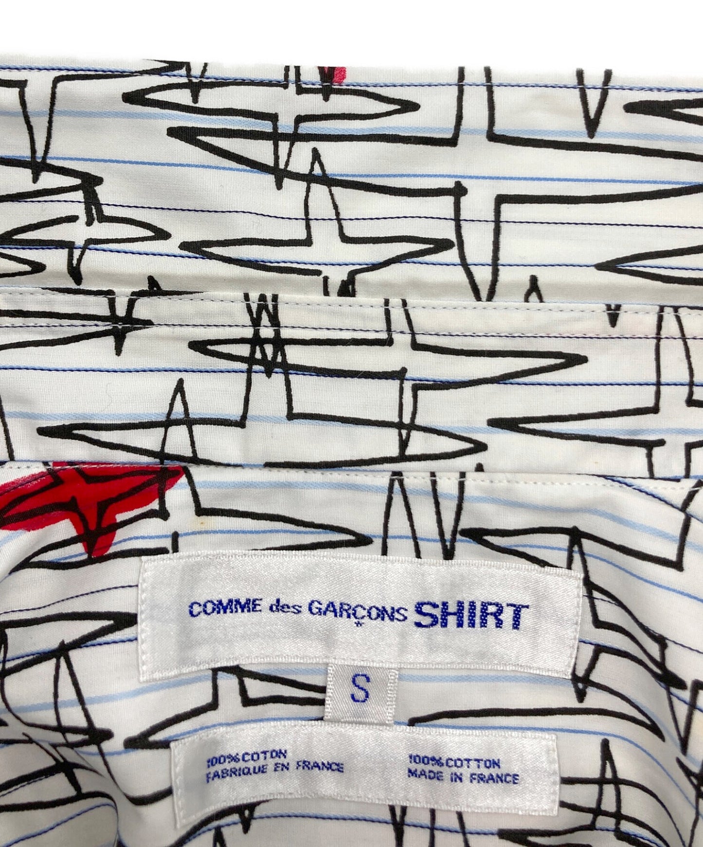 [Pre-owned] COMME des GARCONS SHIRT full-length shirt W12085