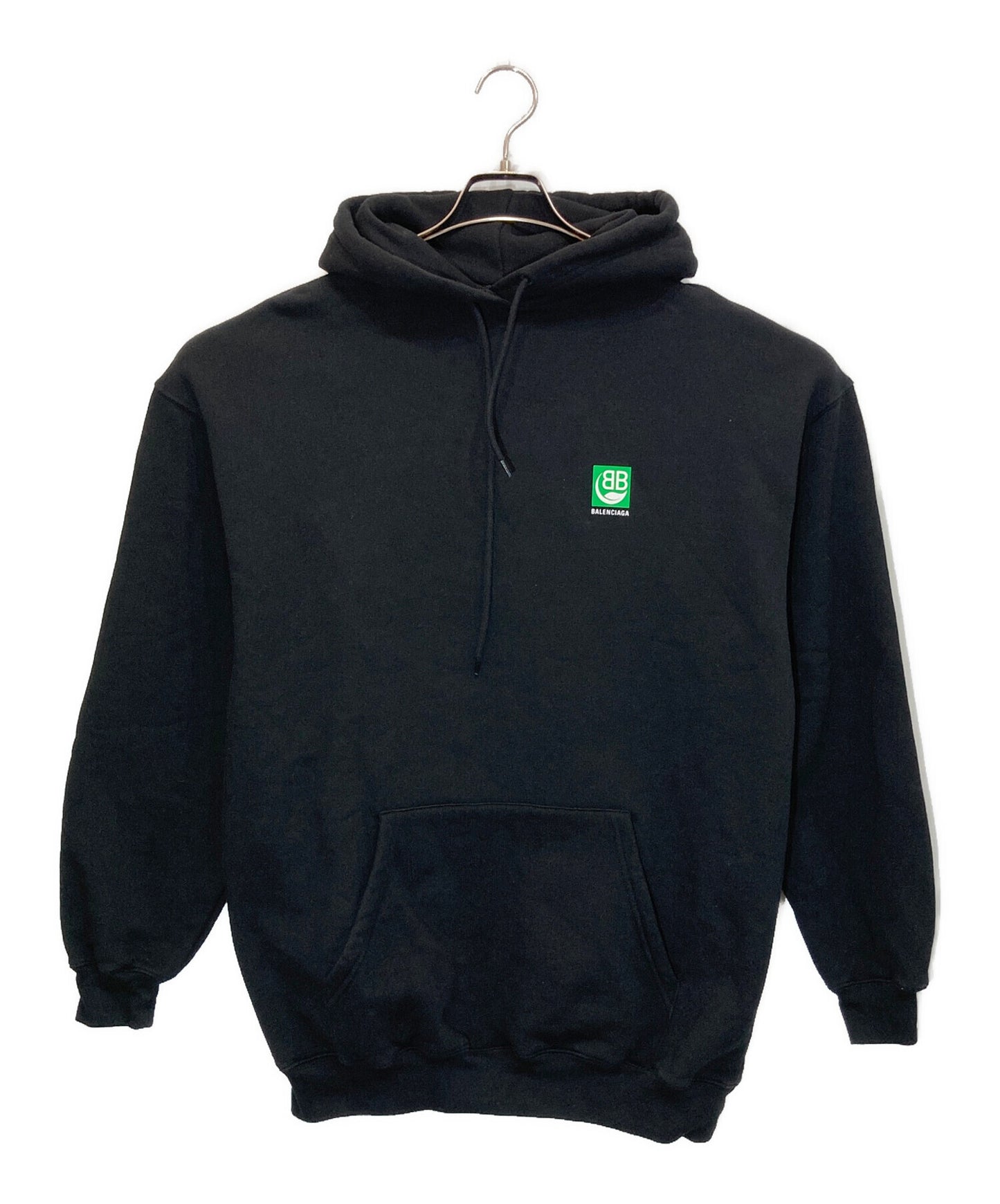 [Pre-owned] BALENCIAGA Leaf Logo Hoodie 578135 THV64