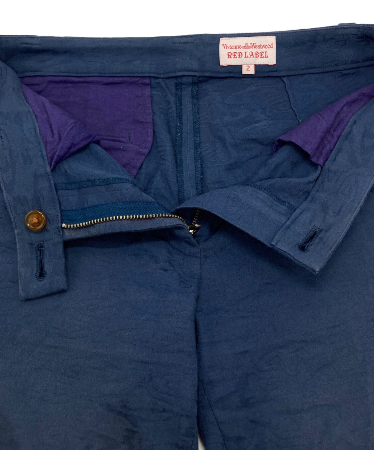 [Pre-owned] Vivienne Westwood RED LABEL Orb Button Tapered Pants 16-01-741022